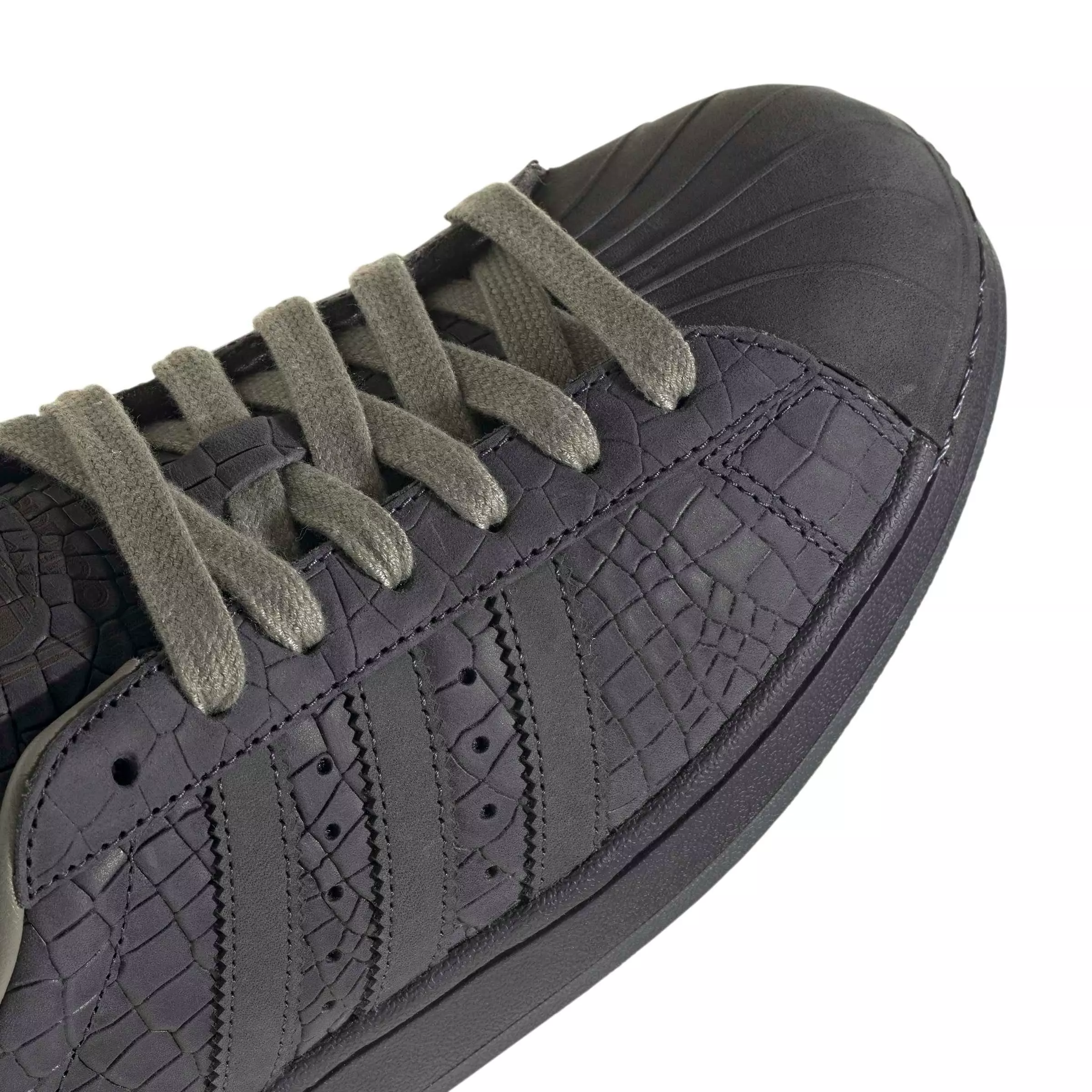 adidas Originals Superstar II "Utility Black/Clay" Men's Shoe - OLIVE