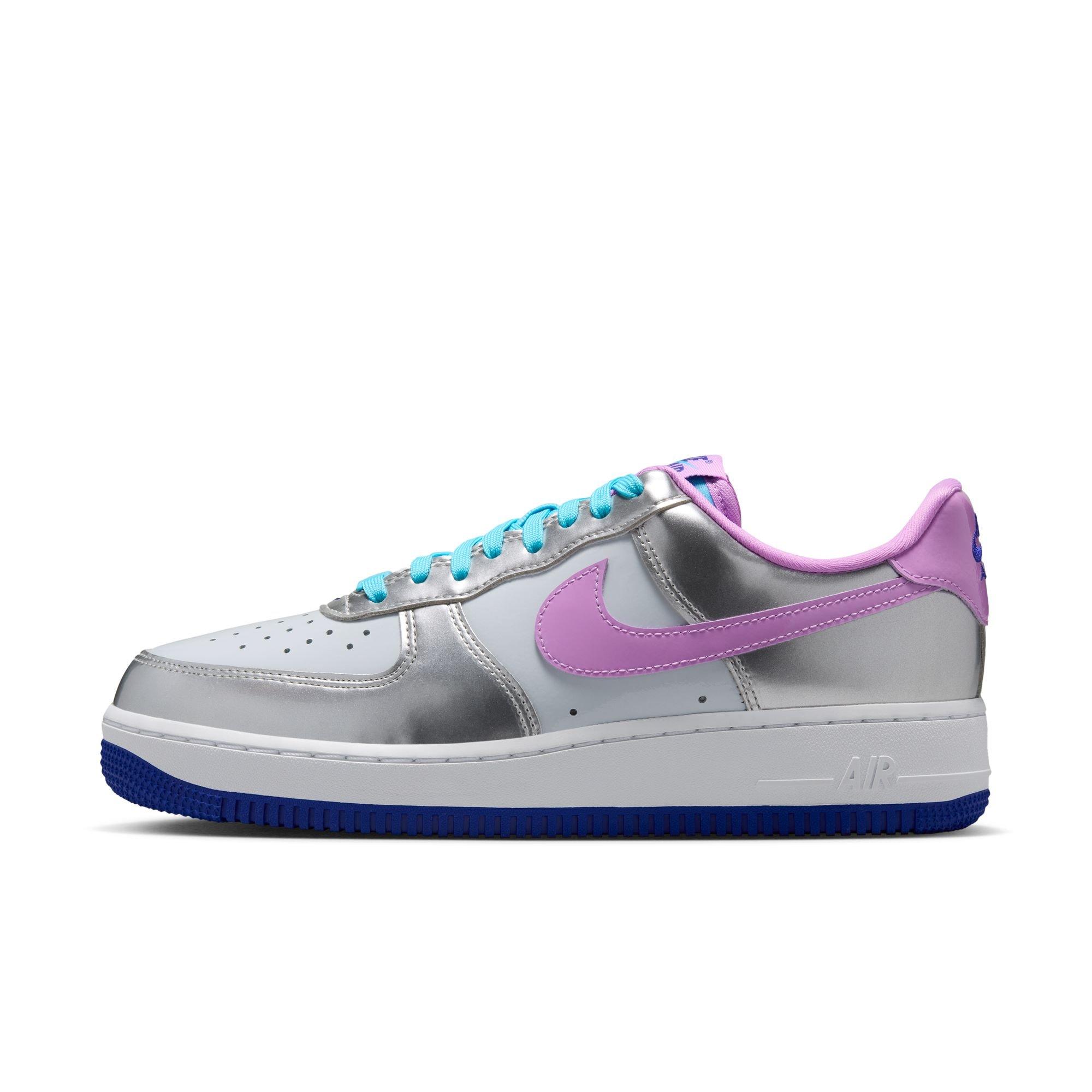 Nike Air Force 1 '07 "WNBA All-Star Weekend" Women's Shoe - SILVER/PINK Thumbnail View 3