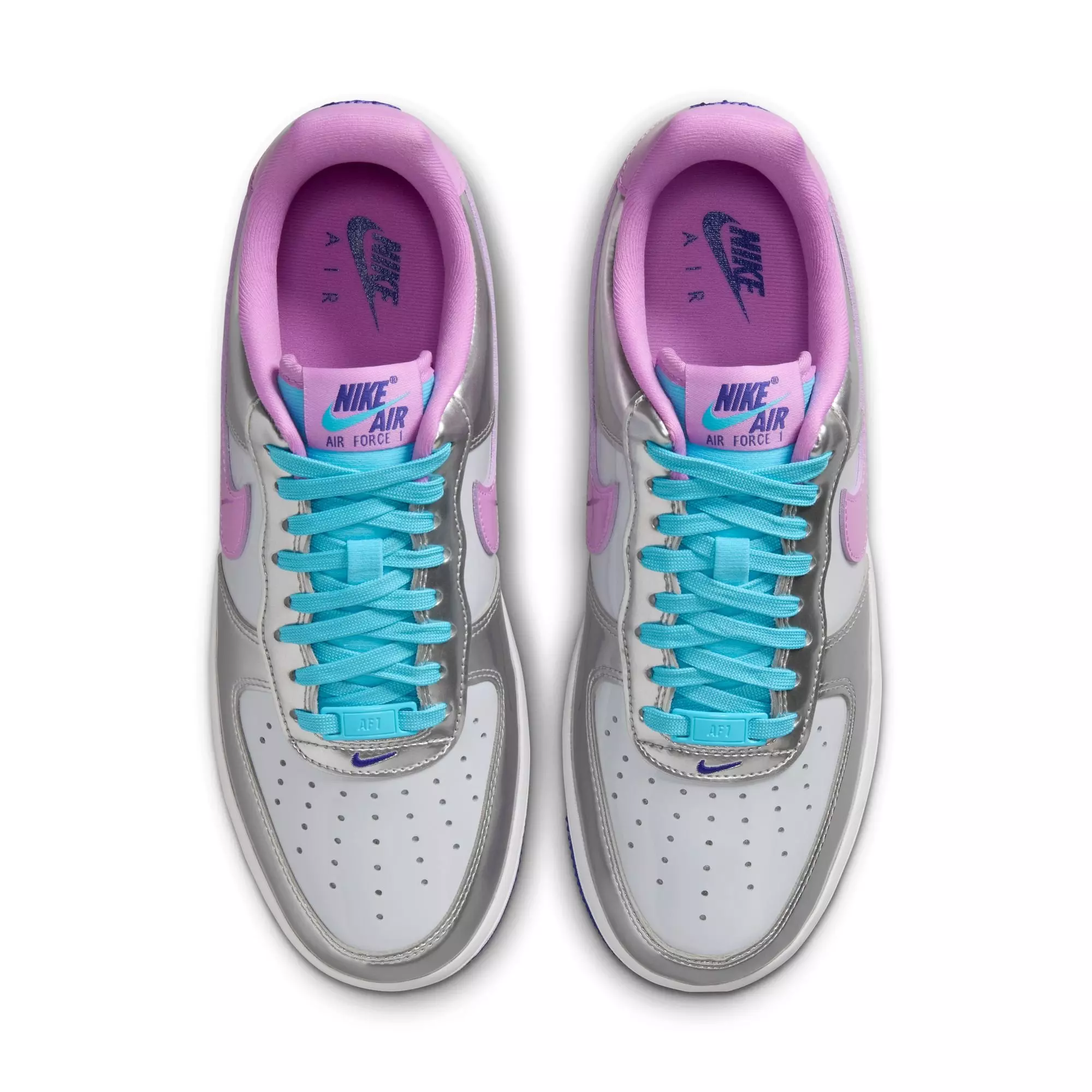 Nike Air Force 1 '07 "WNBA All-Star Weekend" Women's Shoe - SILVER/PINK