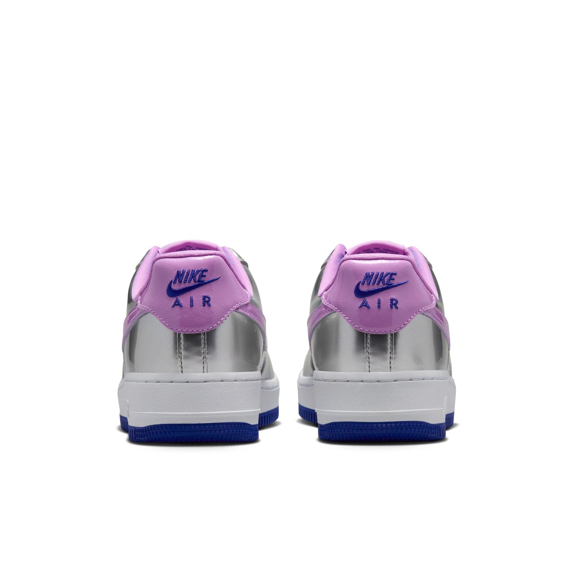 Nike Air Force 1 '07 "WNBA All-Star Weekend" Women's Shoe - SILVER/PINK Thumbnail View 7