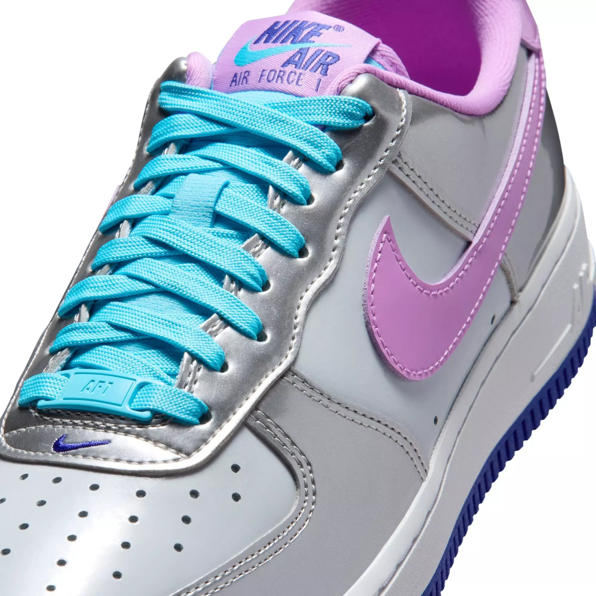 Nike Air Force 1 '07 "WNBA All-Star Weekend" Women's Shoe - SILVER/PINK