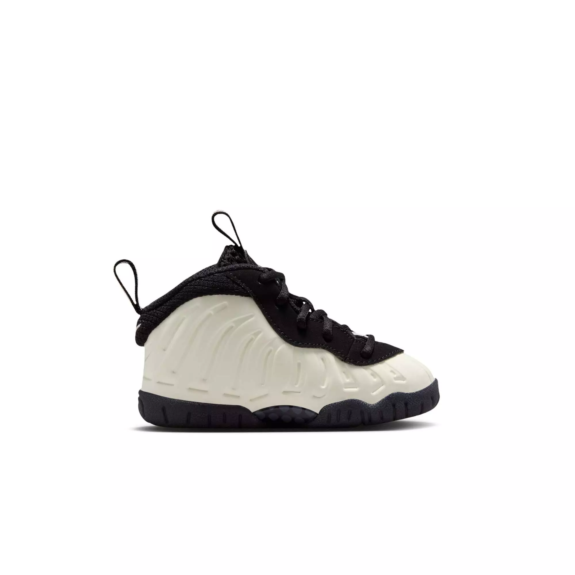 Nike Air Foamposite Pro Premium "Glow in the Dark" Toddler Kids' Shoe - SUMMIT WHITE/BLACK