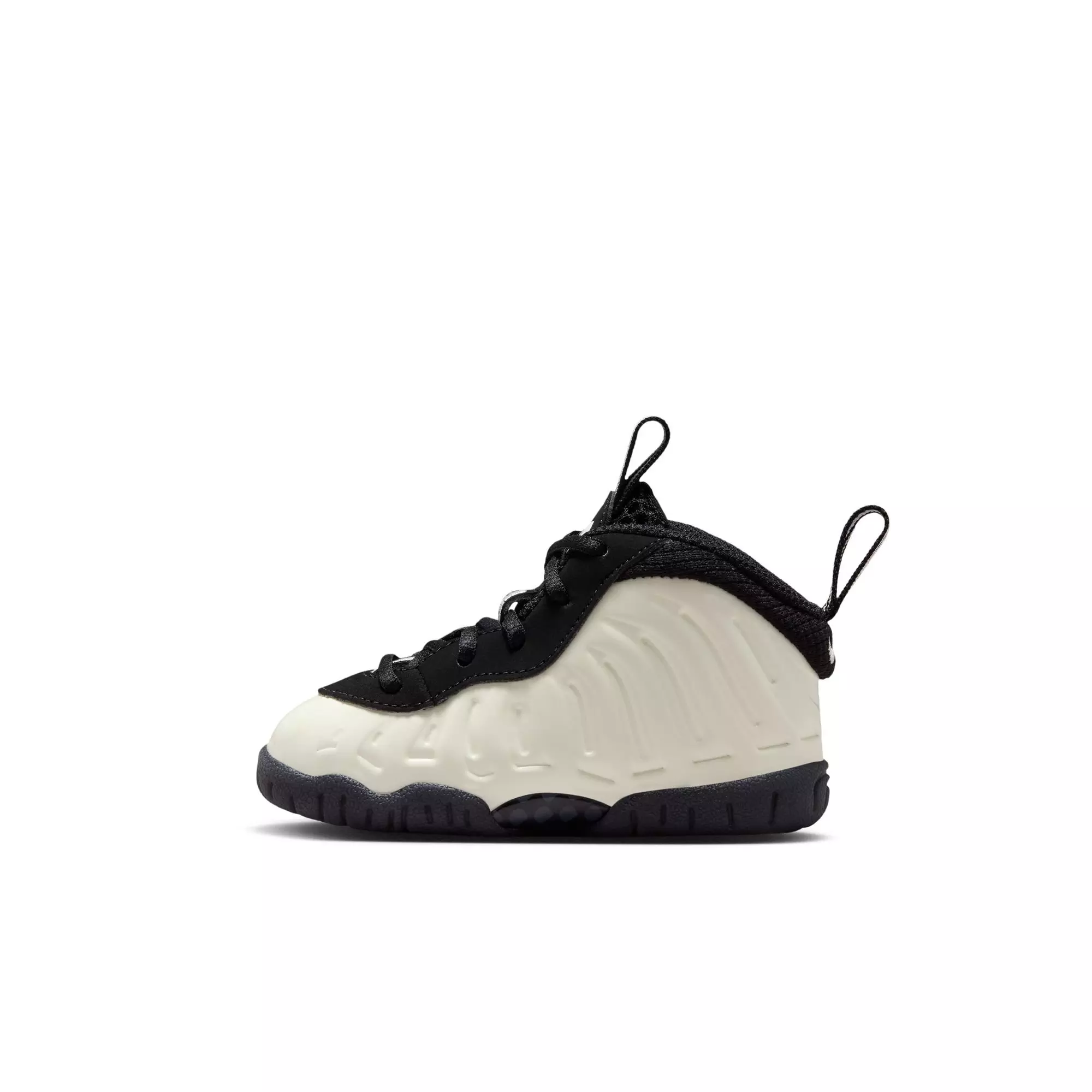 Nike Air Foamposite Pro Premium "Glow in the Dark" Toddler Kids' Shoe - SUMMIT WHITE/BLACK