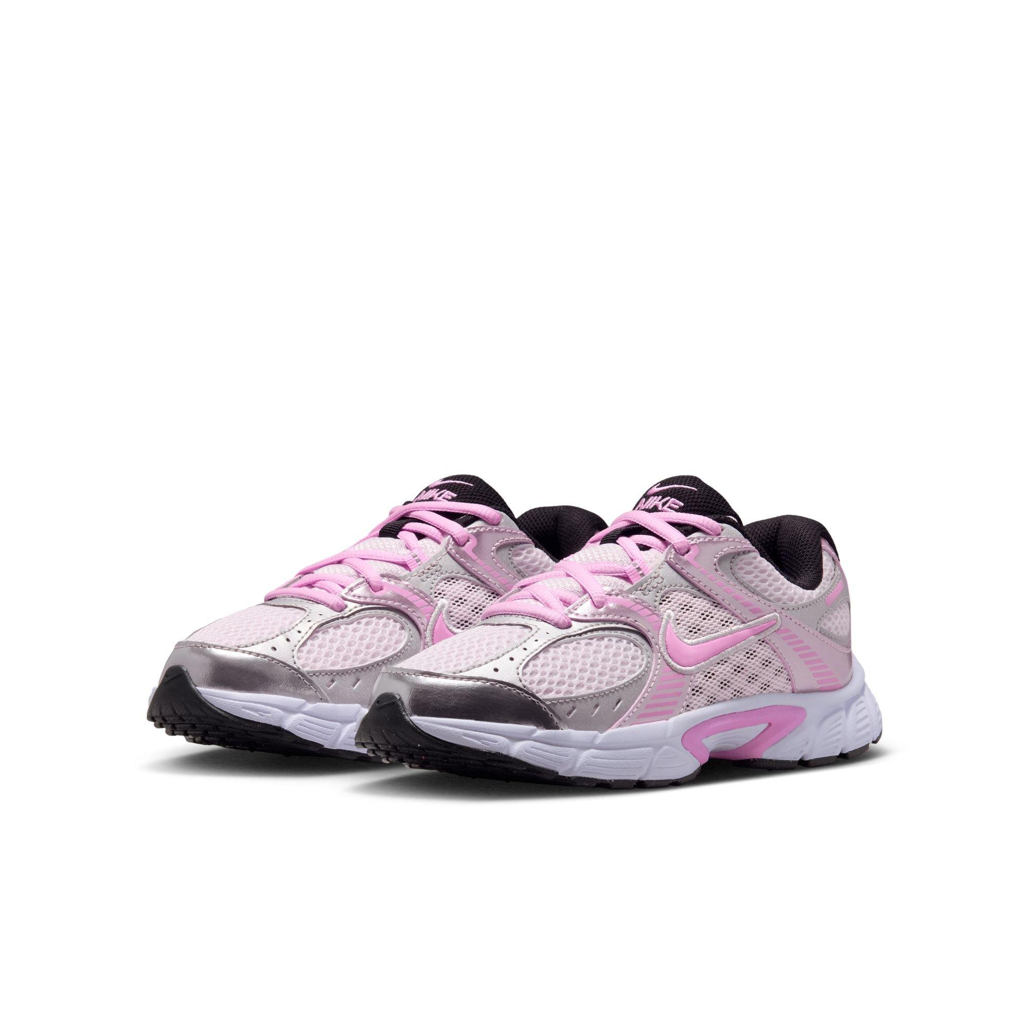 NIke V5 RNR "Pearl Pink/Pink Rise/Metallic Silver" Grade School Girls' Shoe - SILVER/PINK