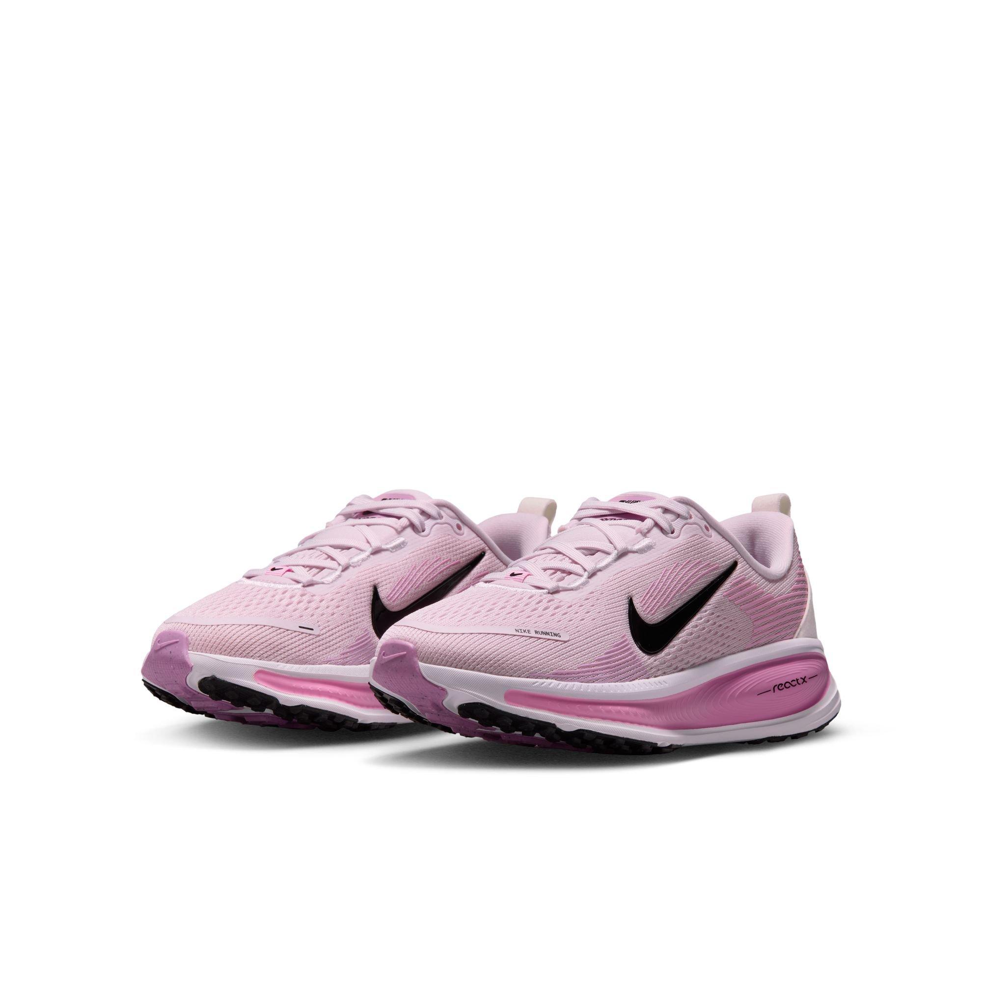 Nike Vomero 18 "Bleached Lilac/Black/Lt Magenta" Big Girls' Road Running Shoe - PURPLE Thumbnail View 5
