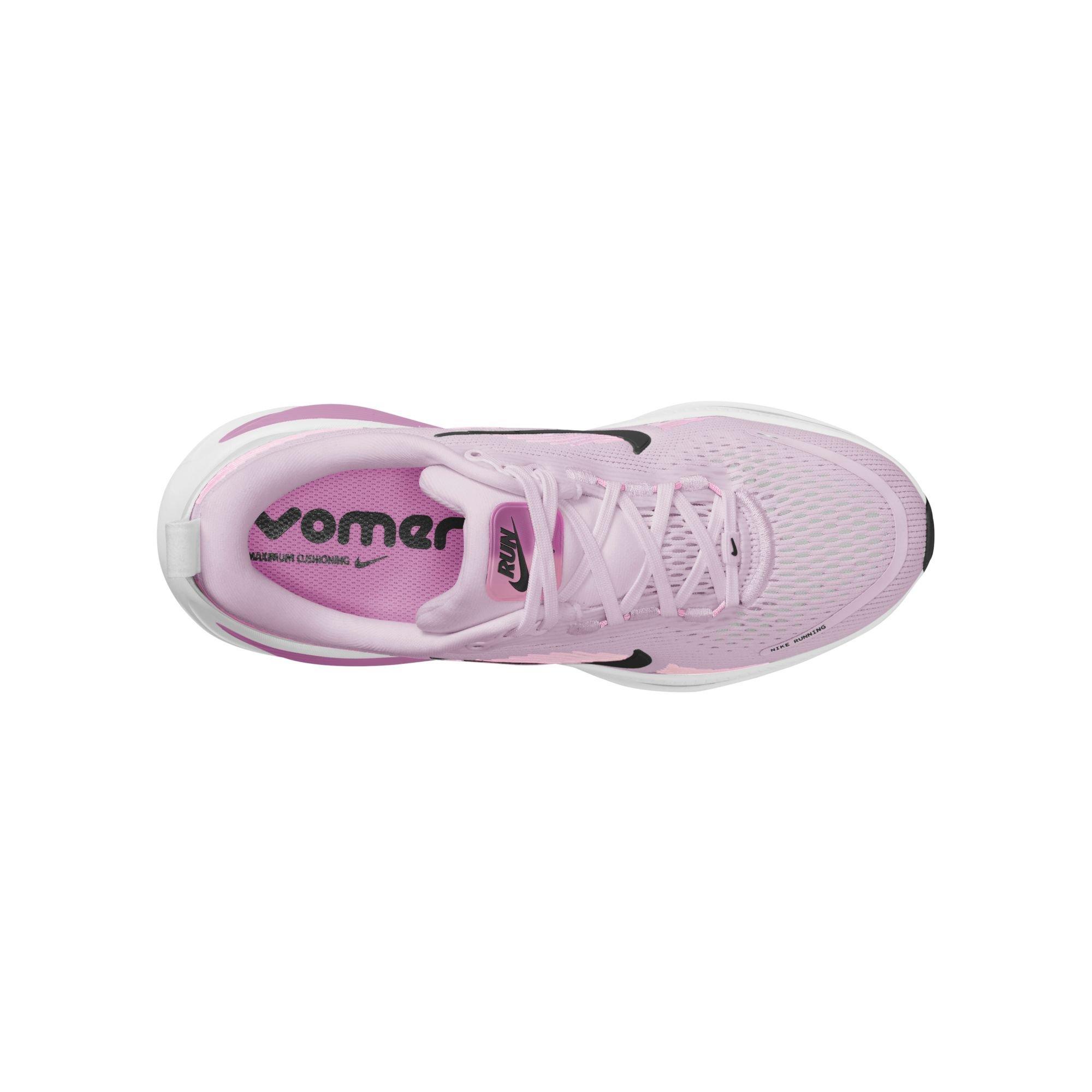 Nike Vomero 18 "Bleached Lilac/Black/Lt Magenta" Big Girls' Road Running Shoe - PURPLE Thumbnail View 8