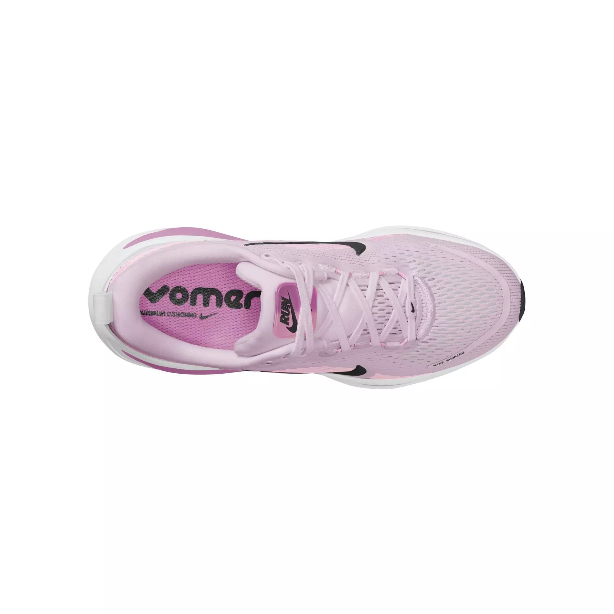 Nike Vomero 18 "Bleached Lilac/Black/Lt Magenta" Big Girls' Road Running Shoe - PURPLE