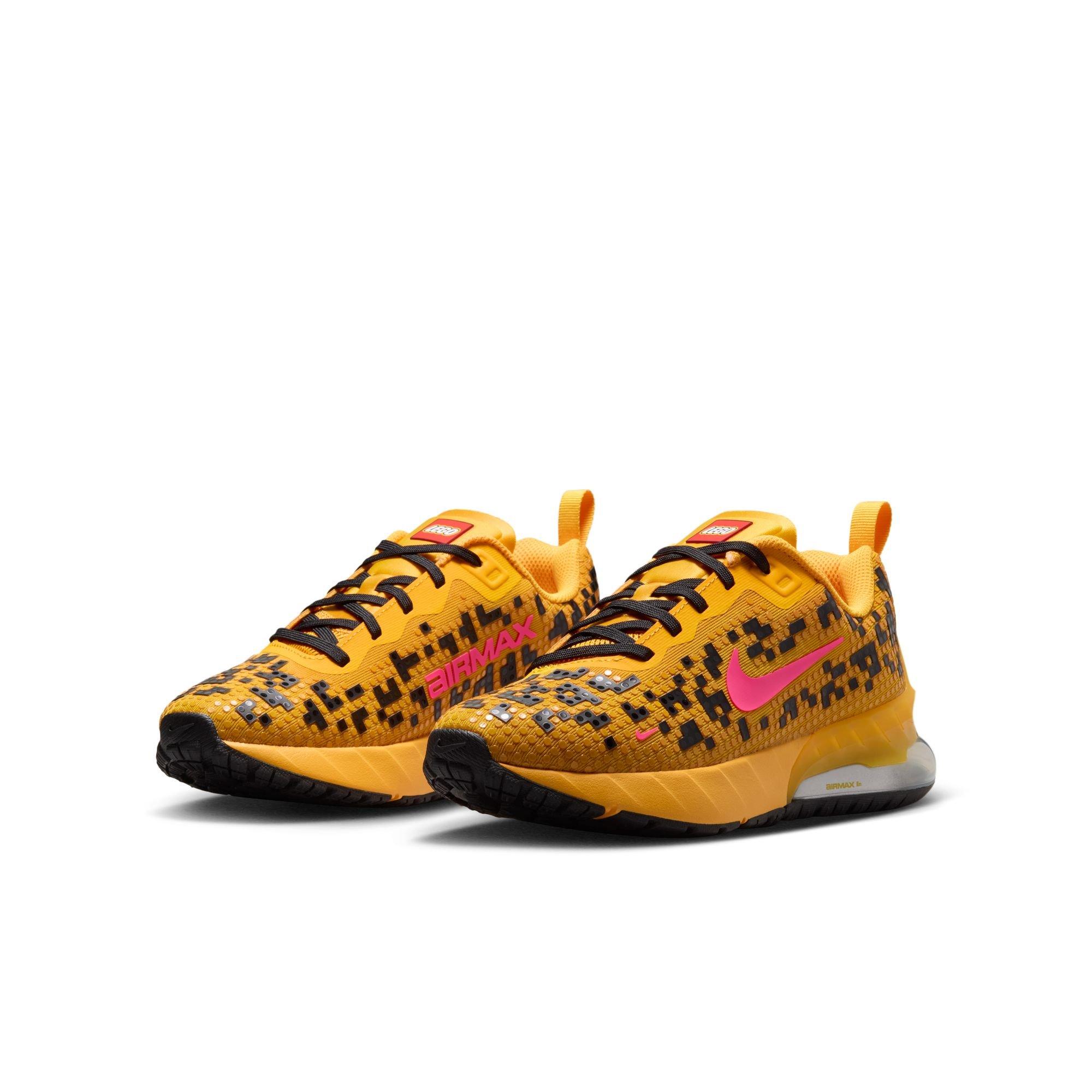 Nike Air Max Phoenix "LEGO" Grade School Kids' Shoe - UNIVERSITY GOLD/HYPER PINK/BLACK Thumbnail View 6