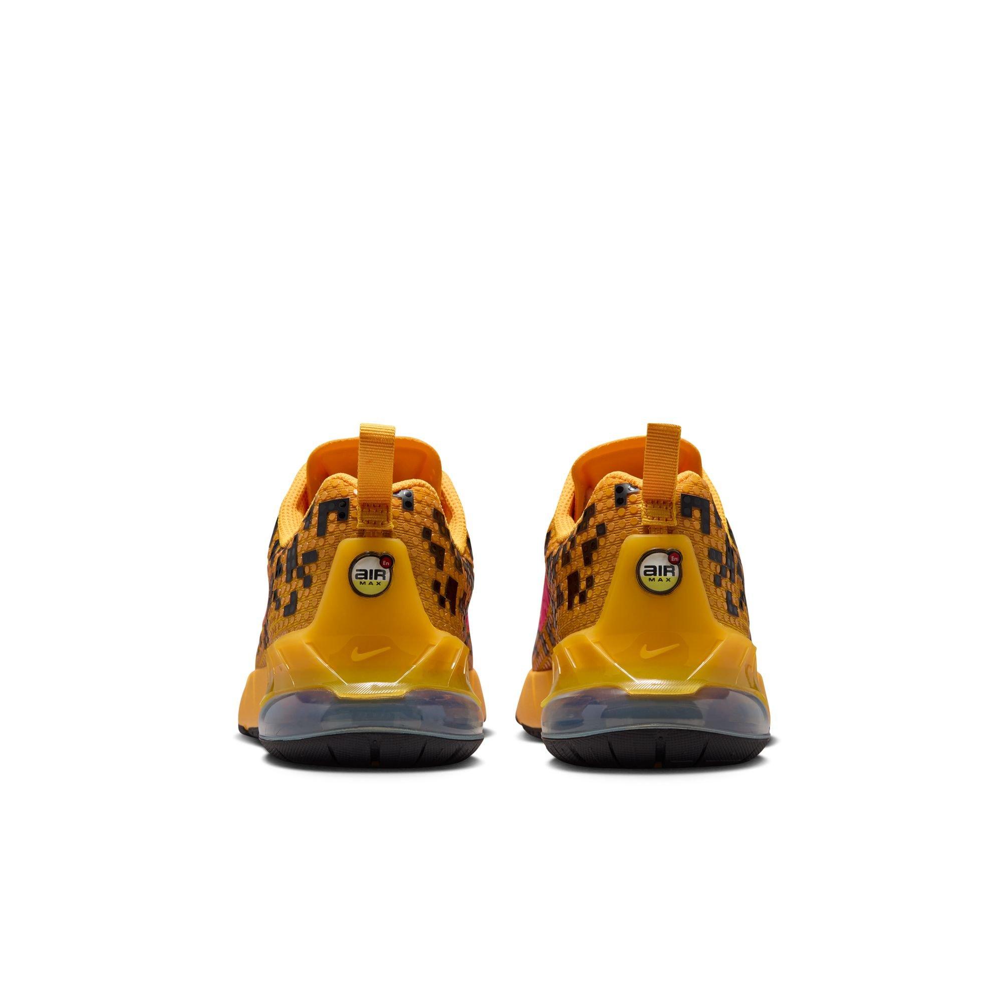 Nike Air Max Phoenix "LEGO" Grade School Kids' Shoe - UNIVERSITY GOLD/HYPER PINK/BLACK Thumbnail View 8