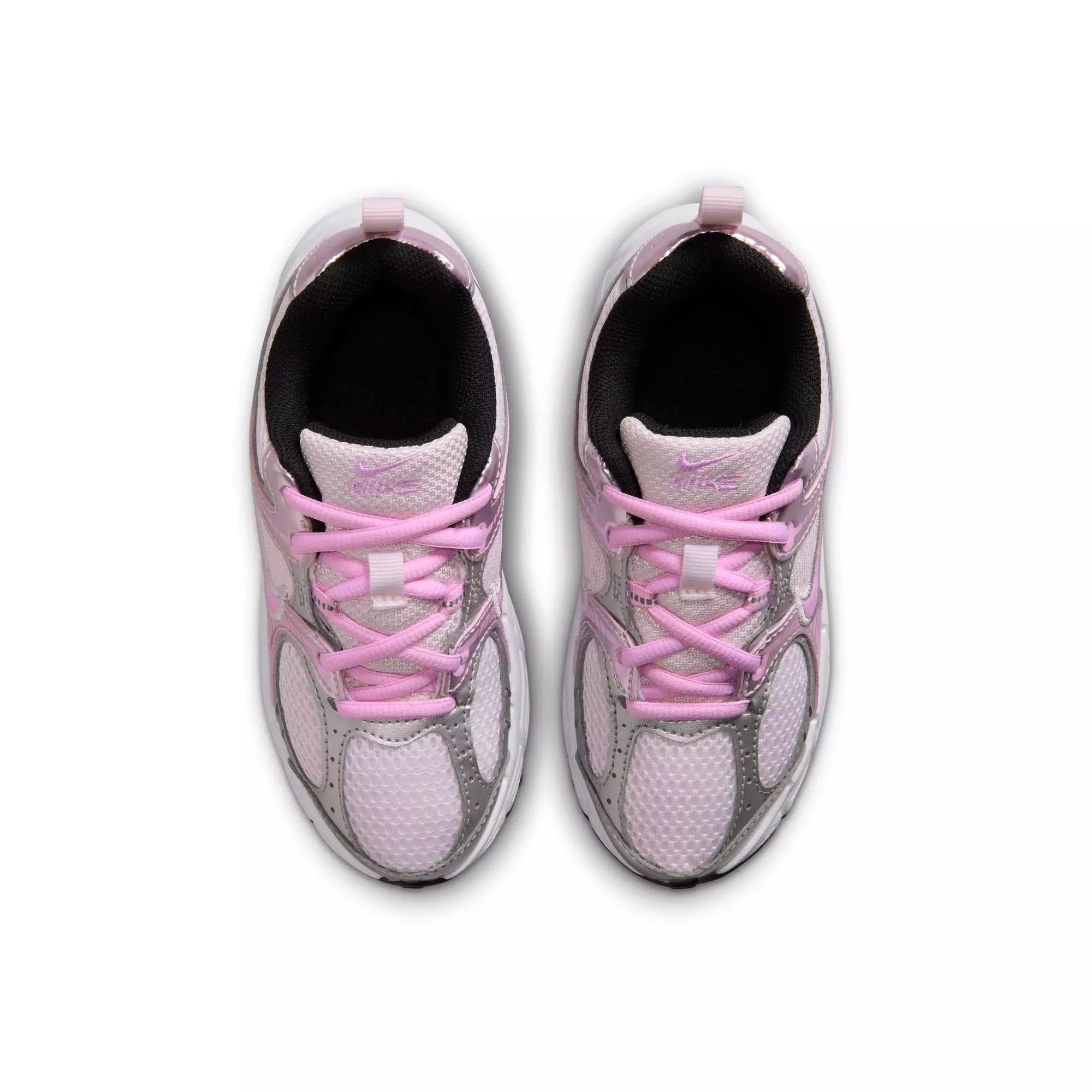 Nike V5 RNR "Pearl Pink/Pink Rise/Metallic Silver" Preschool Girls' Shoe - SILVER/PINK