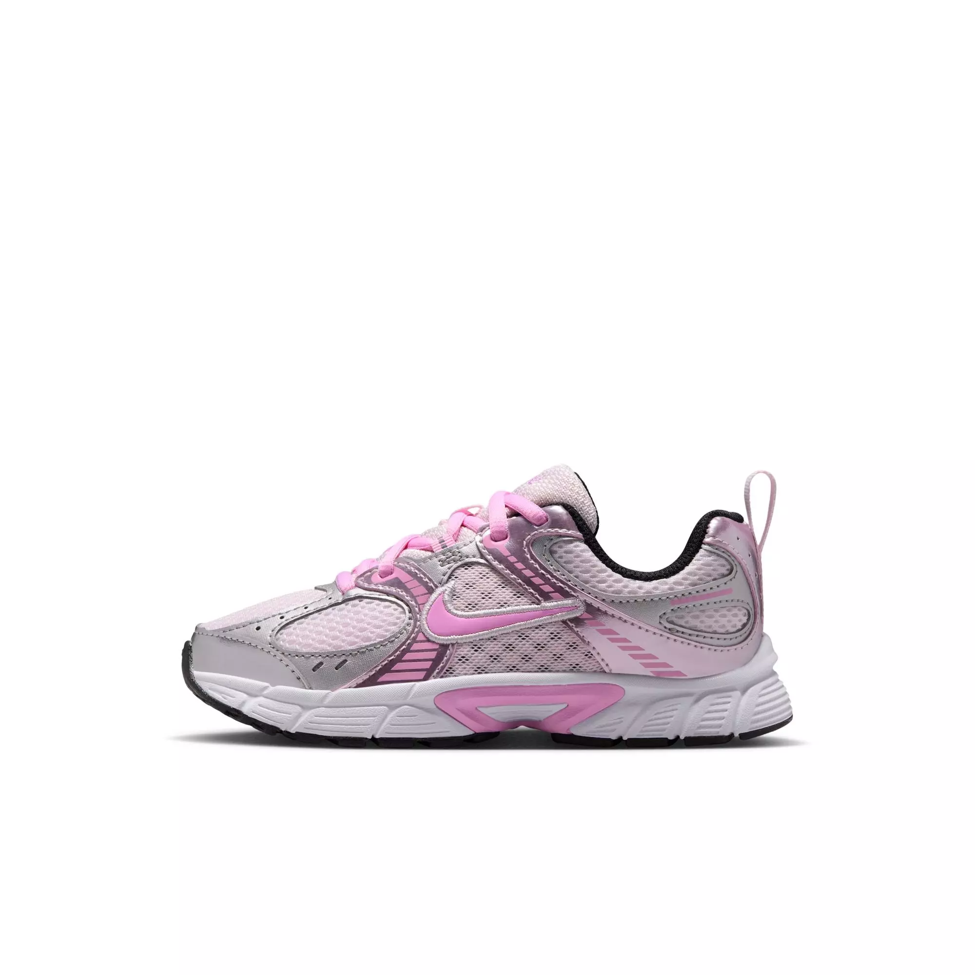 Nike V5 RNR "Pearl Pink/Pink Rise/Metallic Silver" Preschool Girls' Shoe - SILVER/PINK