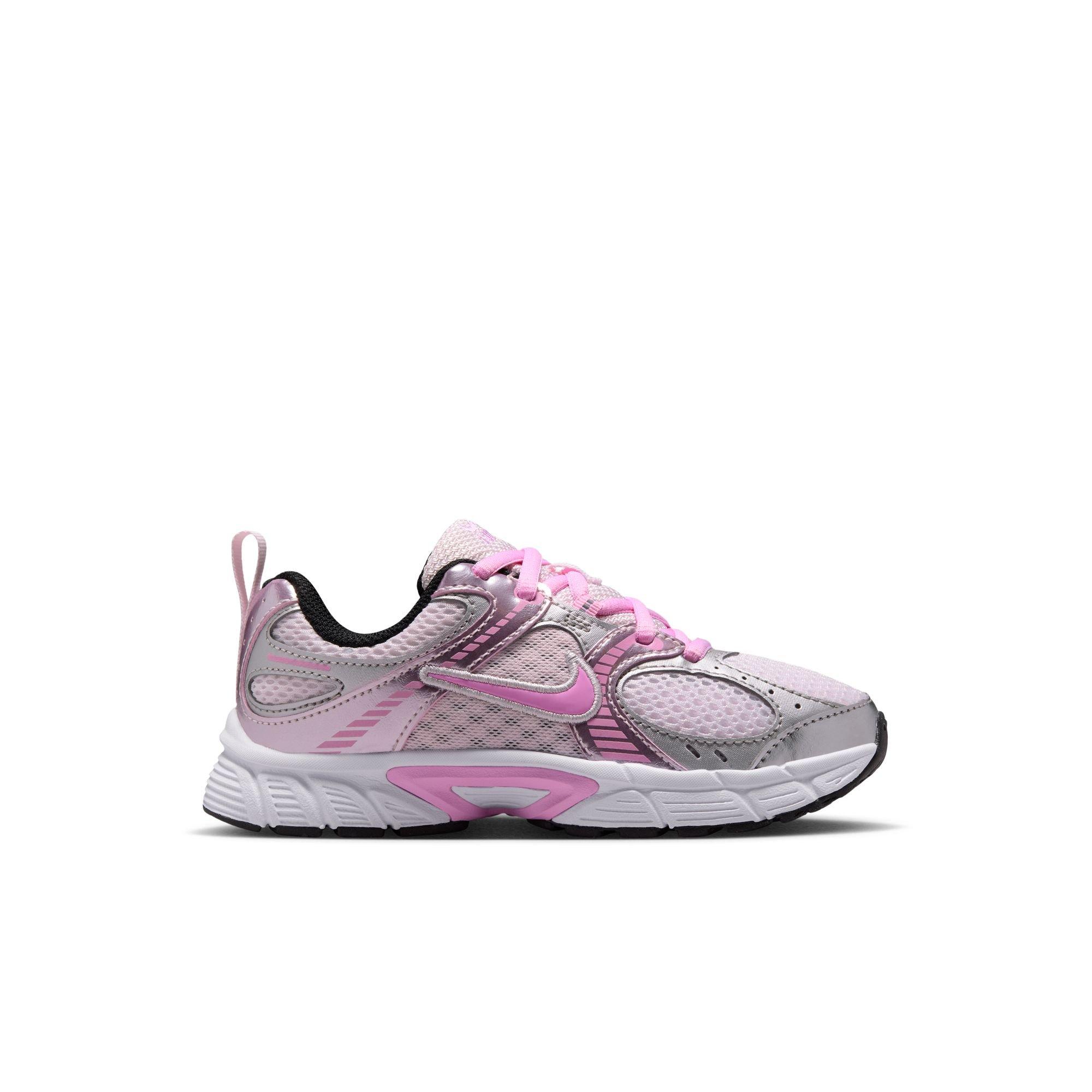 Nike V5 RNR "Pearl Pink/Pink Rise/Metallic Silver" Preschool Girls' Shoe - SILVER/PINK