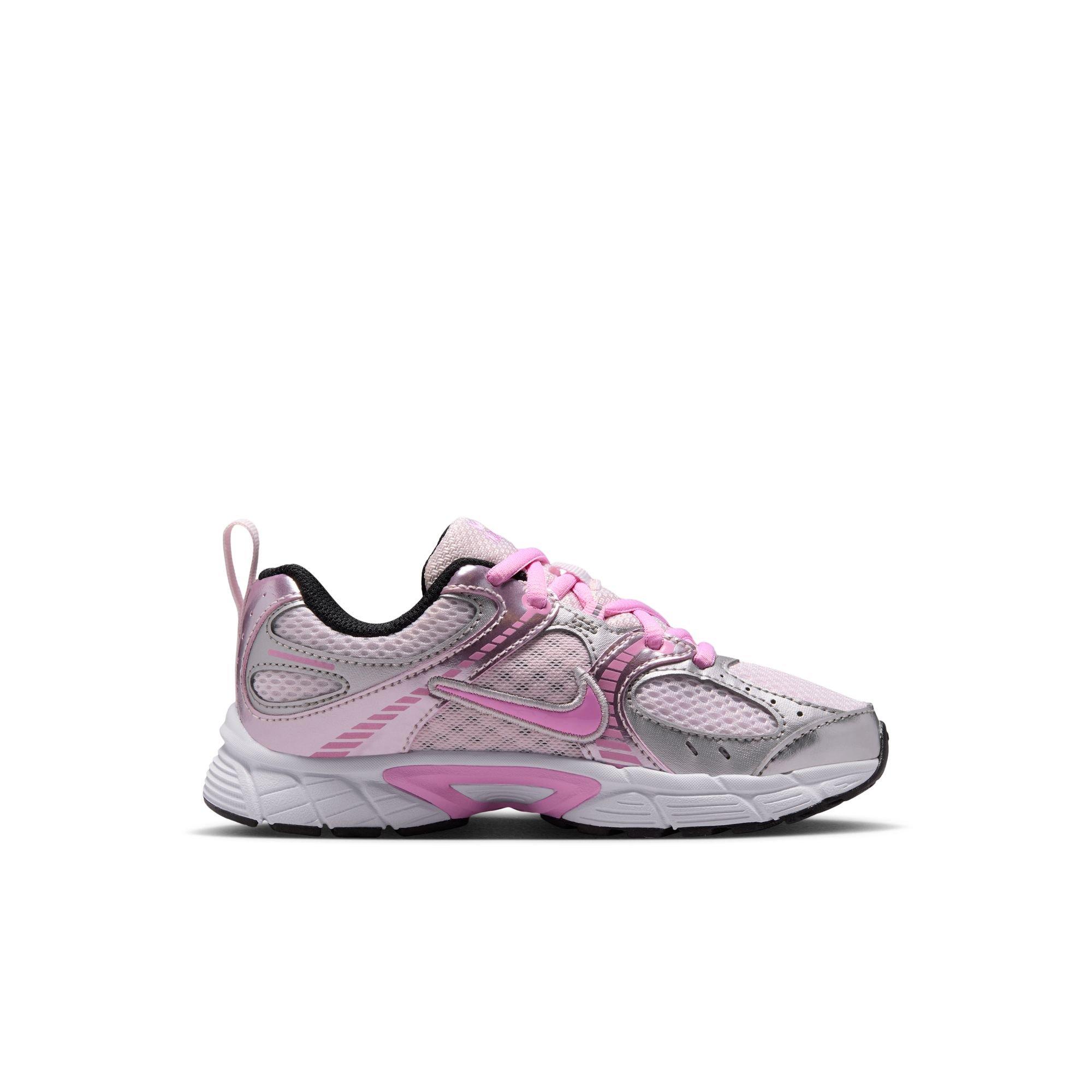 Nike V5 RNR "Pearl Pink/Pink Rise/Metallic Silver" Preschool Girls' Shoe - SILVER/PINK