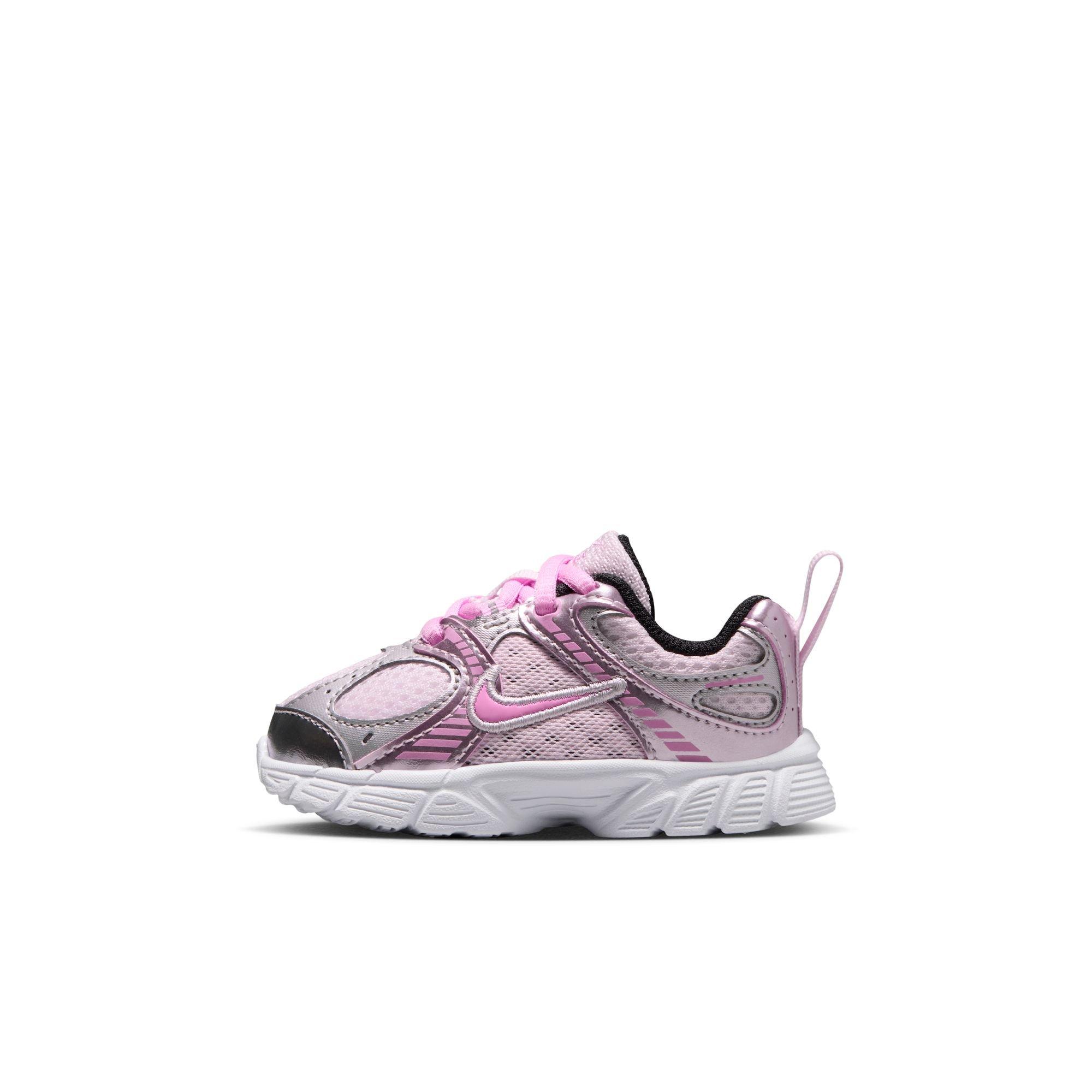 Nike V5 RNR "Pearl Pink/Pink Rise/Metallic Silver" Toddler Girls' Shoe - SILVER/PINK