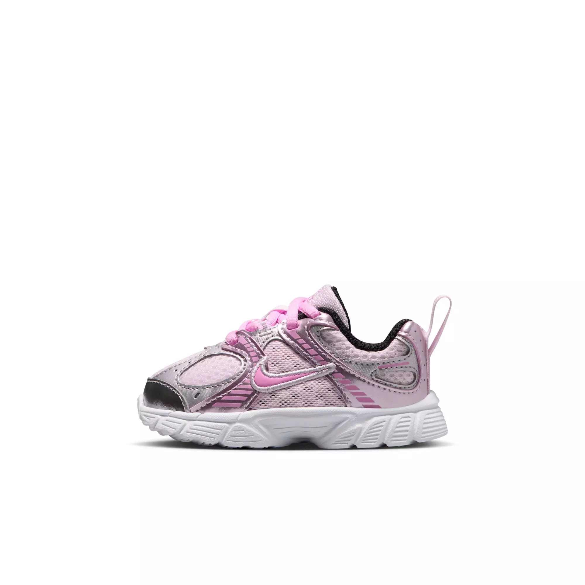 Nike V5 RNR "Pearl Pink/Pink Rise/Metallic Silver" Toddler Girls' Shoe - SILVER/PINK
