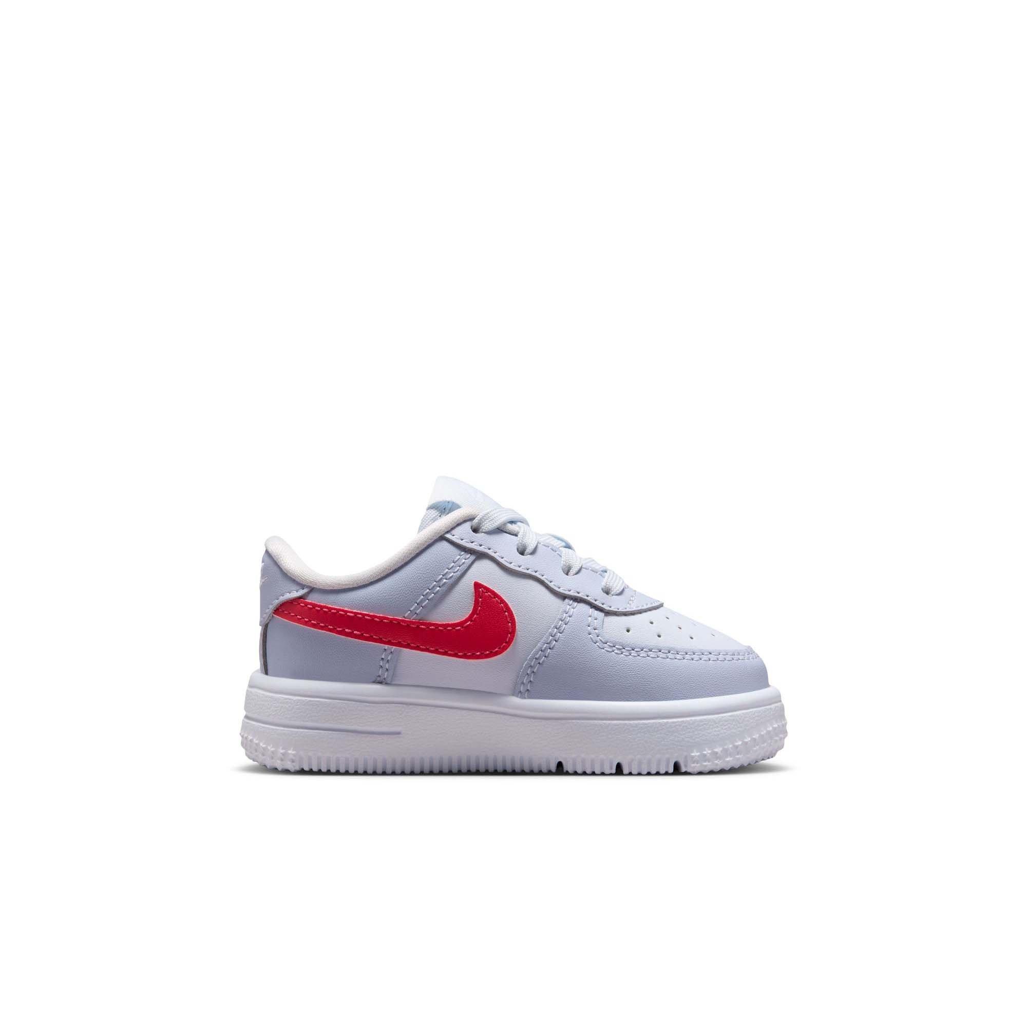 Nike Air Force 1 Toddler Girls' "Football Grey/Tropical Pink/Ghost/White" Shoe