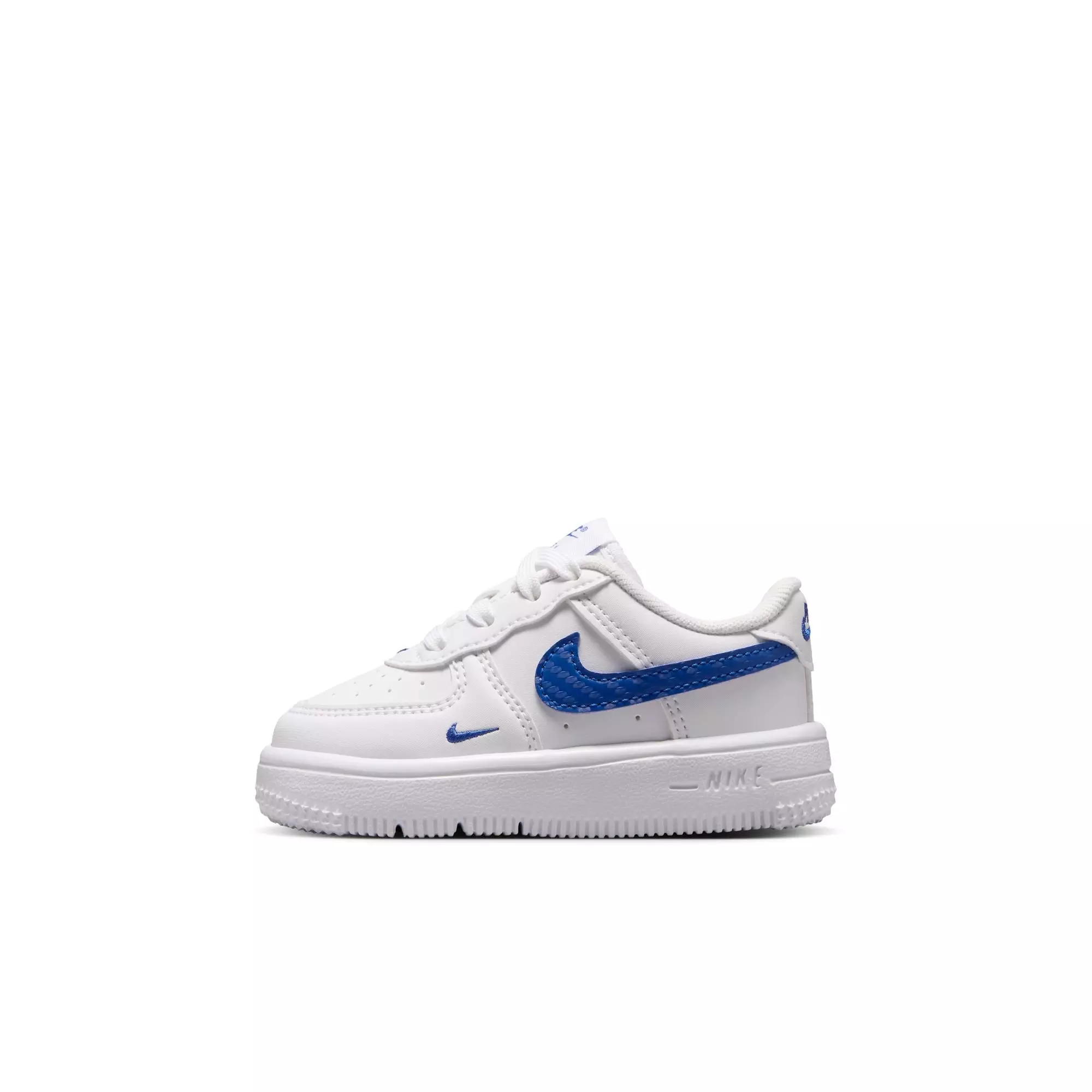 Nike Air Force 1 "White/Game Royal" Toddler Boys' Shoe - WHITE/ROYAL