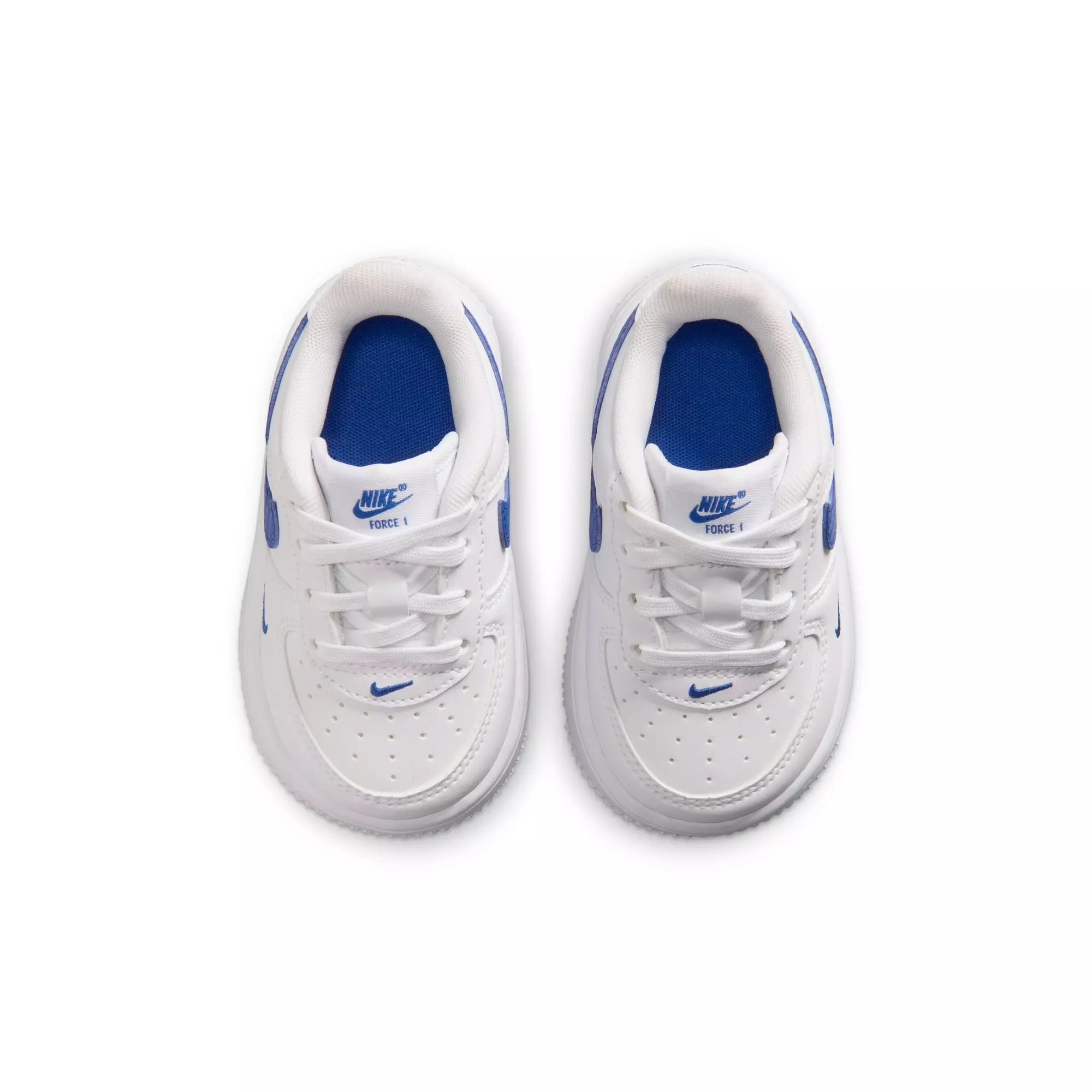 Nike Air Force 1 "White/Game Royal" Toddler Boys' Shoe - WHITE/ROYAL