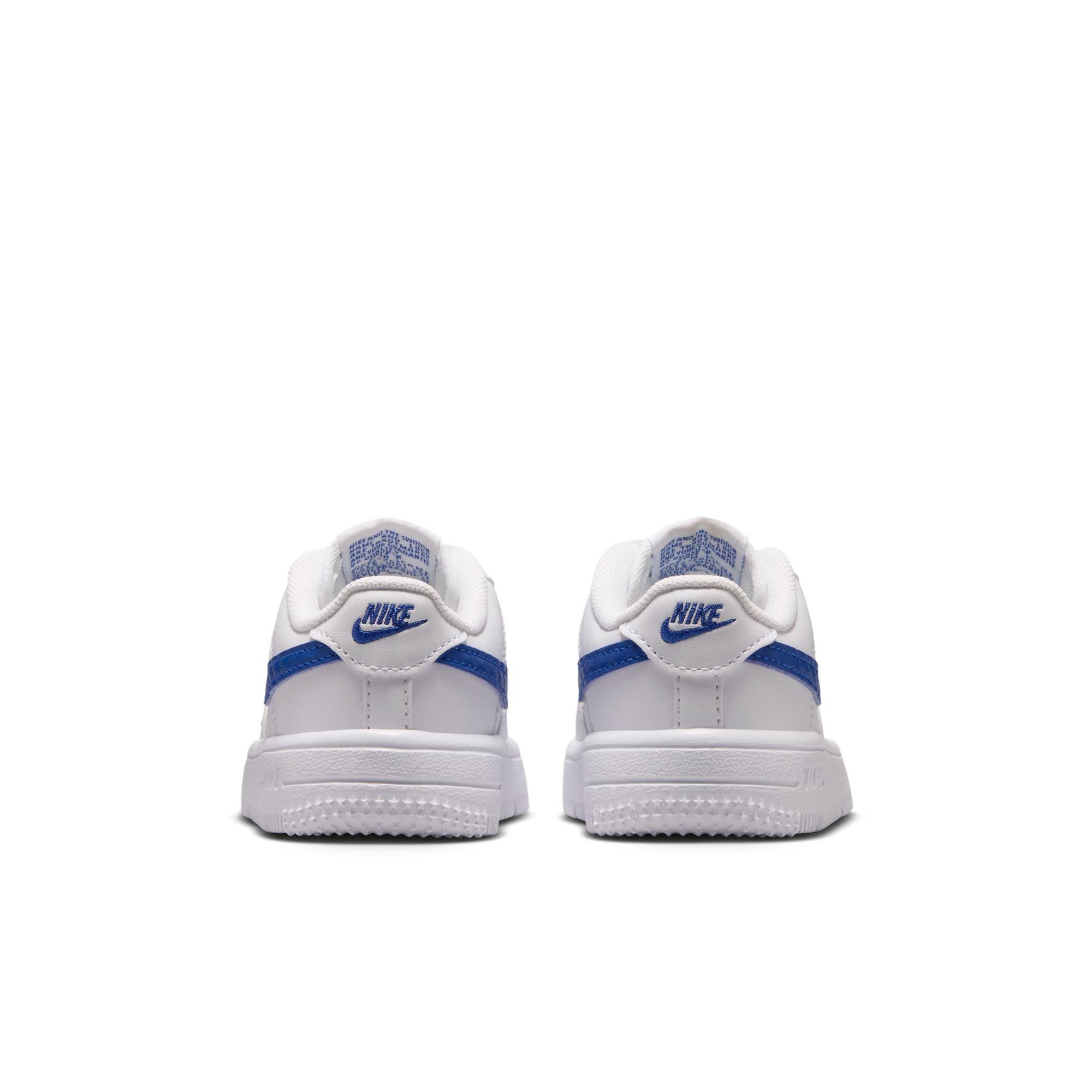 Nike Air Force 1 "White/Game Royal" Toddler Boys' Shoe - WHITE/ROYAL Thumbnail View 7