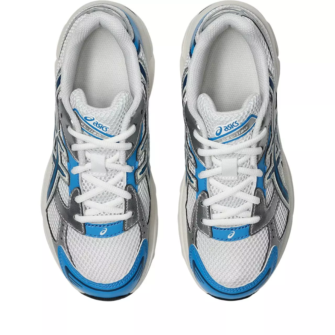 ASICS GEL-1130 "White/Blue" Grade School Boys' Shoe - WHITE/BLUE