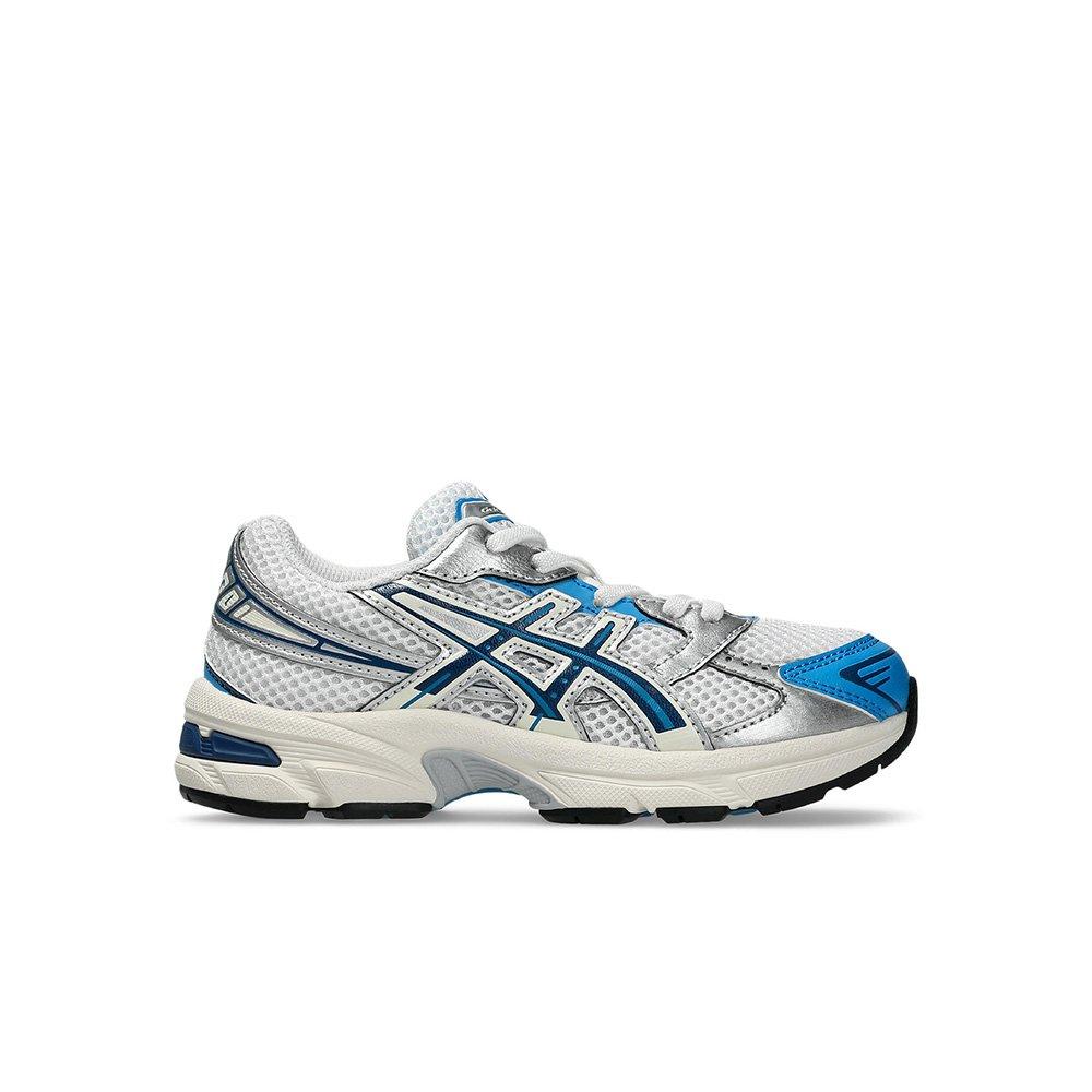 ASICS GEL-1130 "White/Blue" Preschool Boys' Shoe - WHITE/BLUE Thumbnail View 1