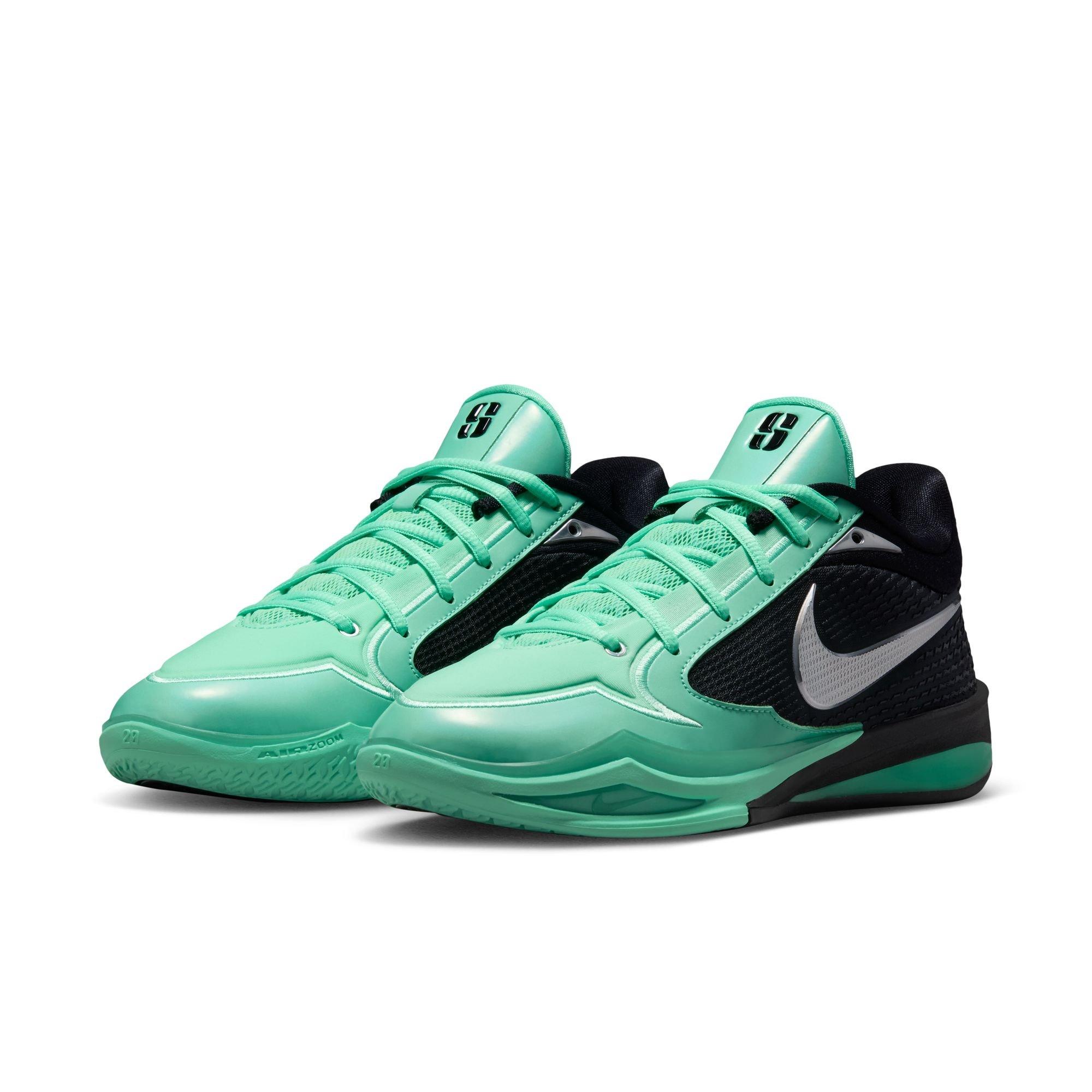 Nike Sabrina 4 "Limelight Glow" Basketball Shoe - GREEN GLOW/METALLIC SILVER/BLACK Thumbnail View 6