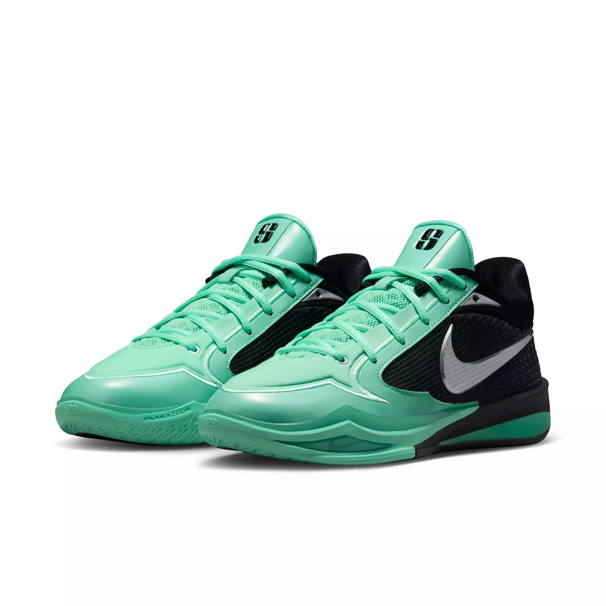 Nike Sabrina 4 "Limelight Glow" Basketball Shoe - GREEN GLOW/METALLIC SILVER/BLACK