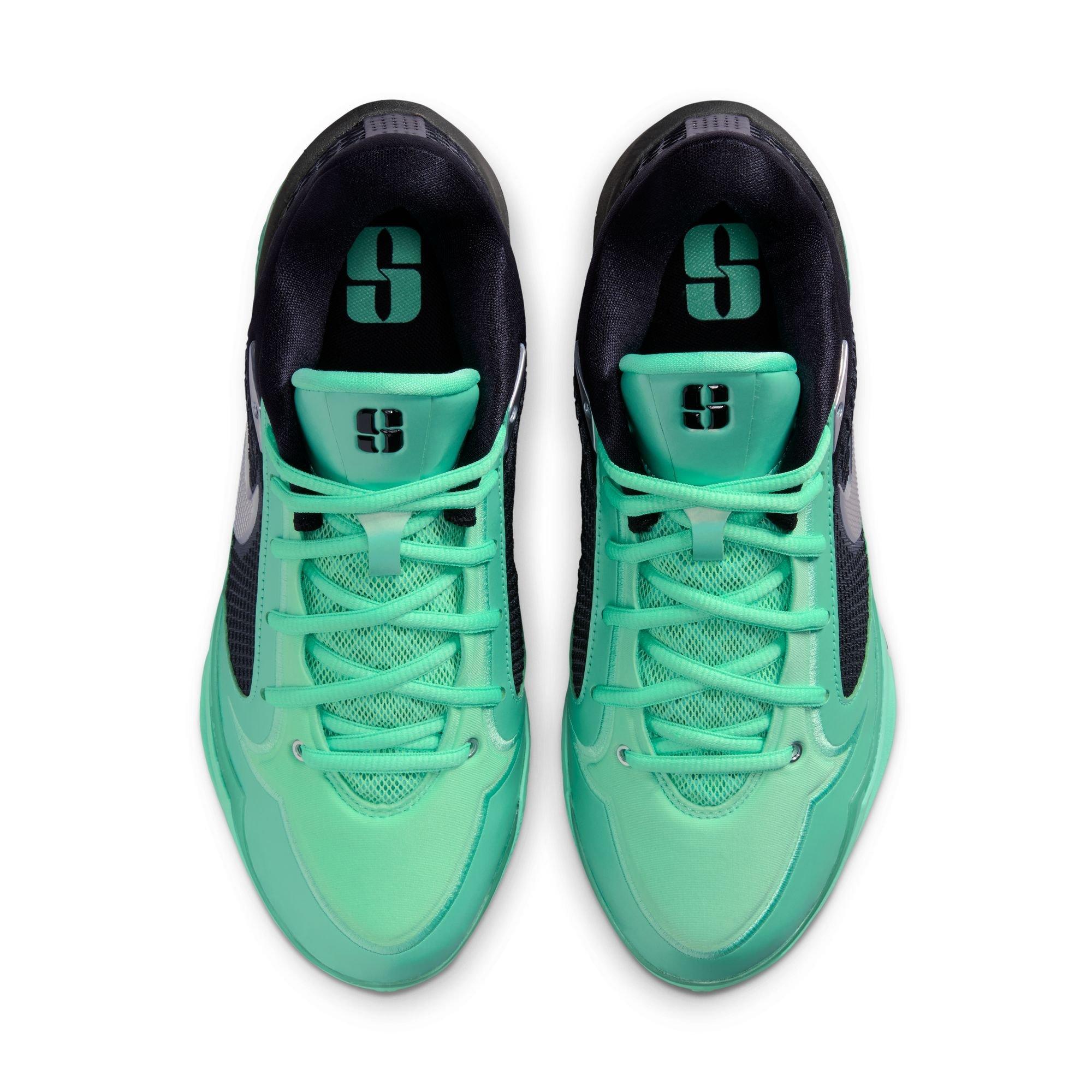 Nike Sabrina 4 "Limelight Glow" Basketball Shoe - GREEN GLOW/METALLIC SILVER/BLACK Thumbnail View 7
