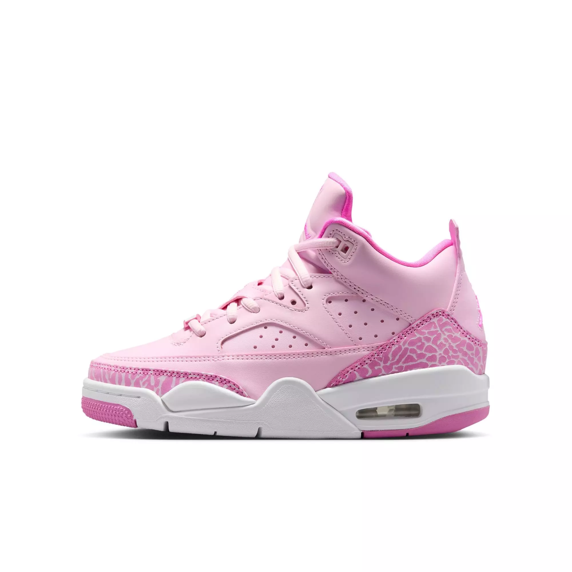 Jordan Son of Mars Low "Pink Foam/China Rose/White" Grade School Girls' Shoe - PINK
