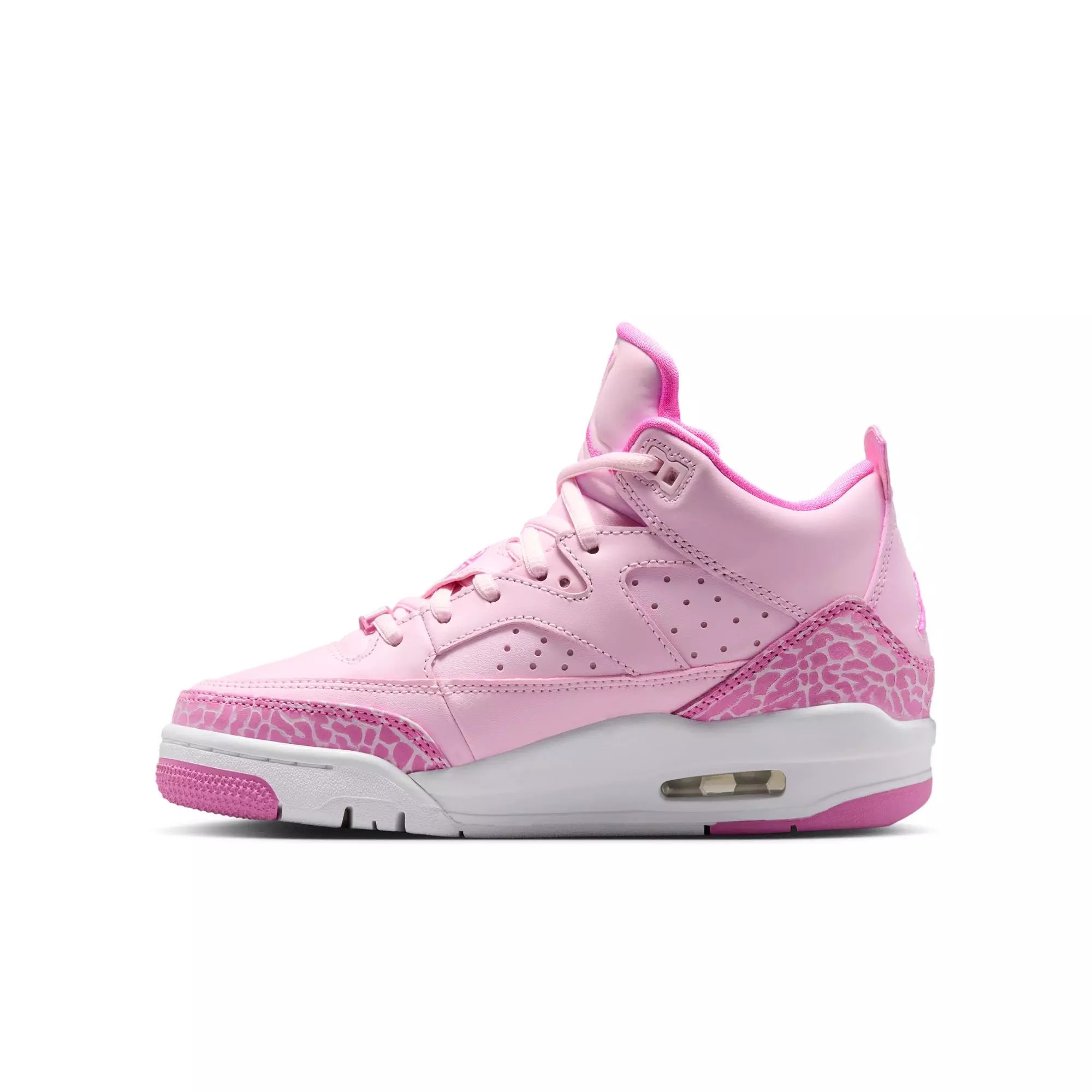 Jordan Son of Mars Low "Pink Foam/China Rose/White" Grade School Girls' Shoe - PINK