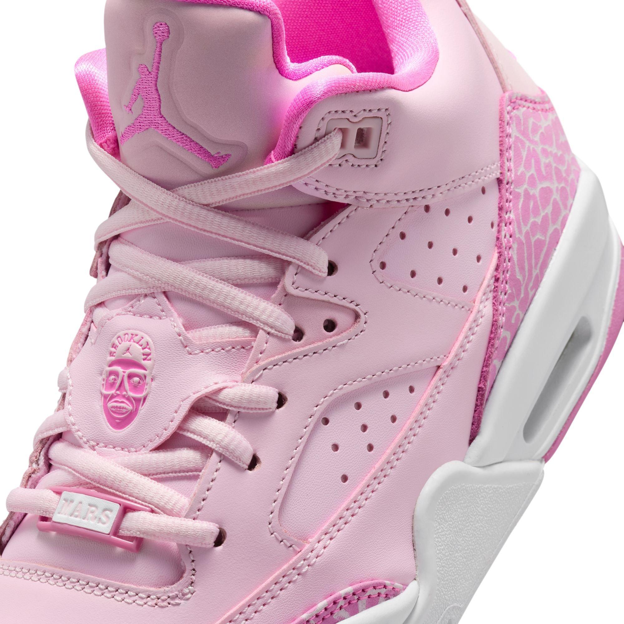 Jordan Son of Mars Low "Pink Foam/China Rose/White" Grade School Girls' Shoe - PINK Thumbnail View 10