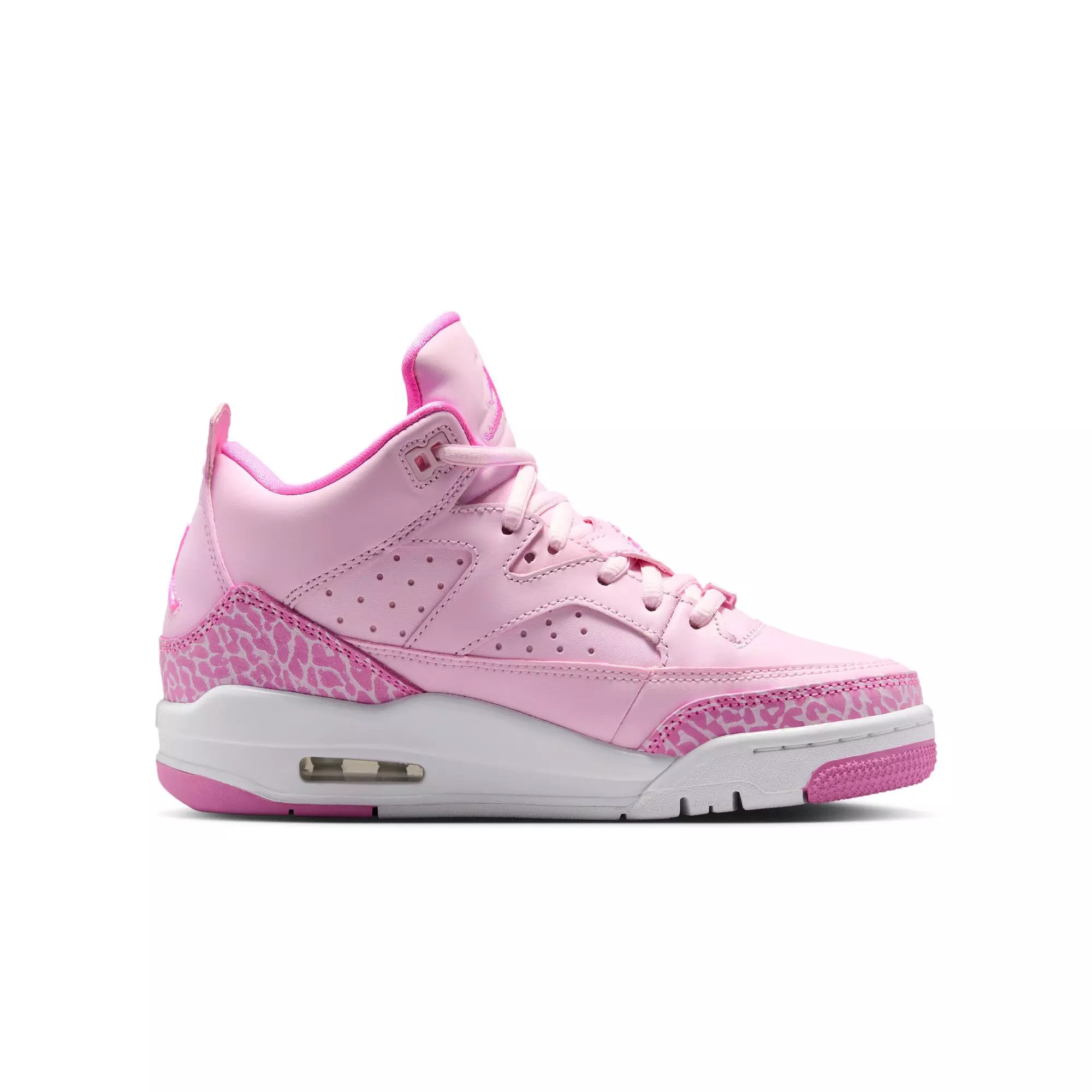 Jordan Son of Mars Low "Pink Foam/China Rose/White" Grade School Girls' Shoe - PINK