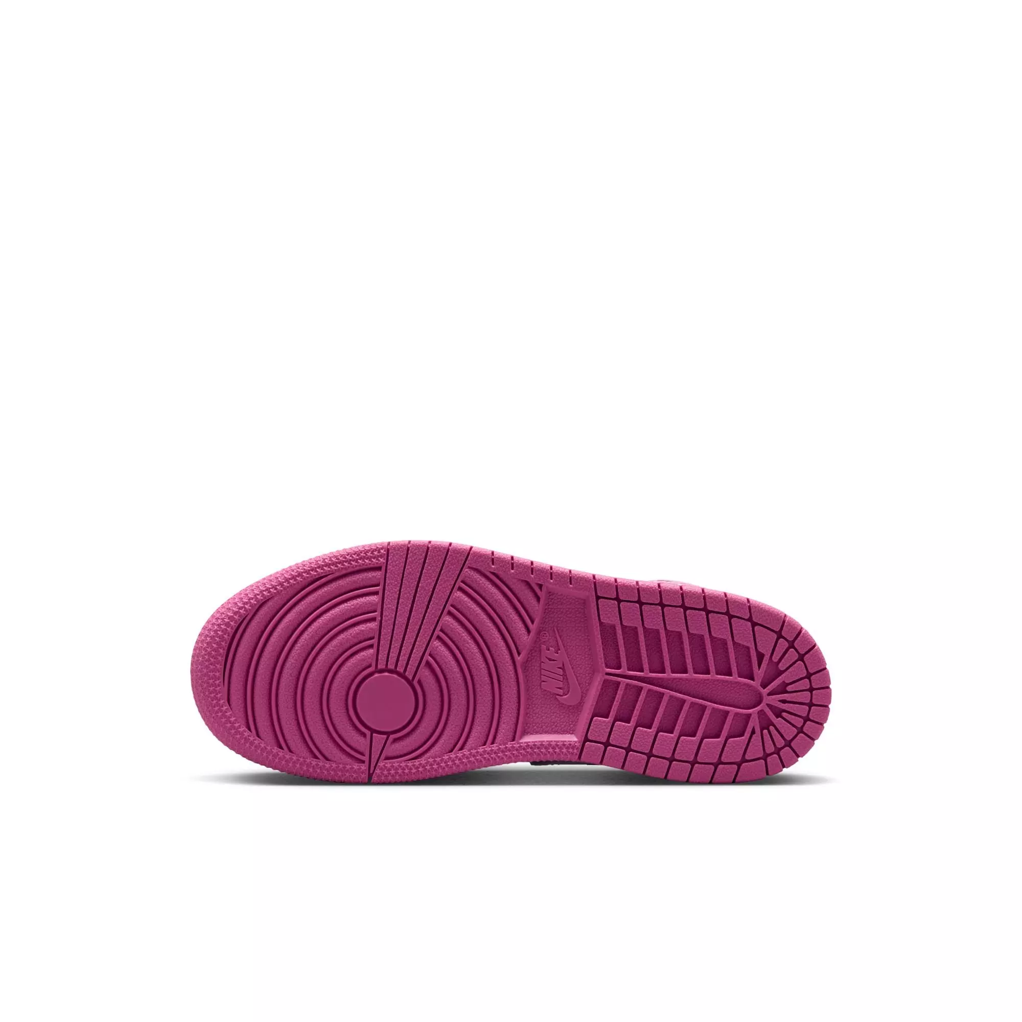 Jordan 1 Mid "Pink Foam/China Rose/White" Preschool Girls' Shoe - PINK
