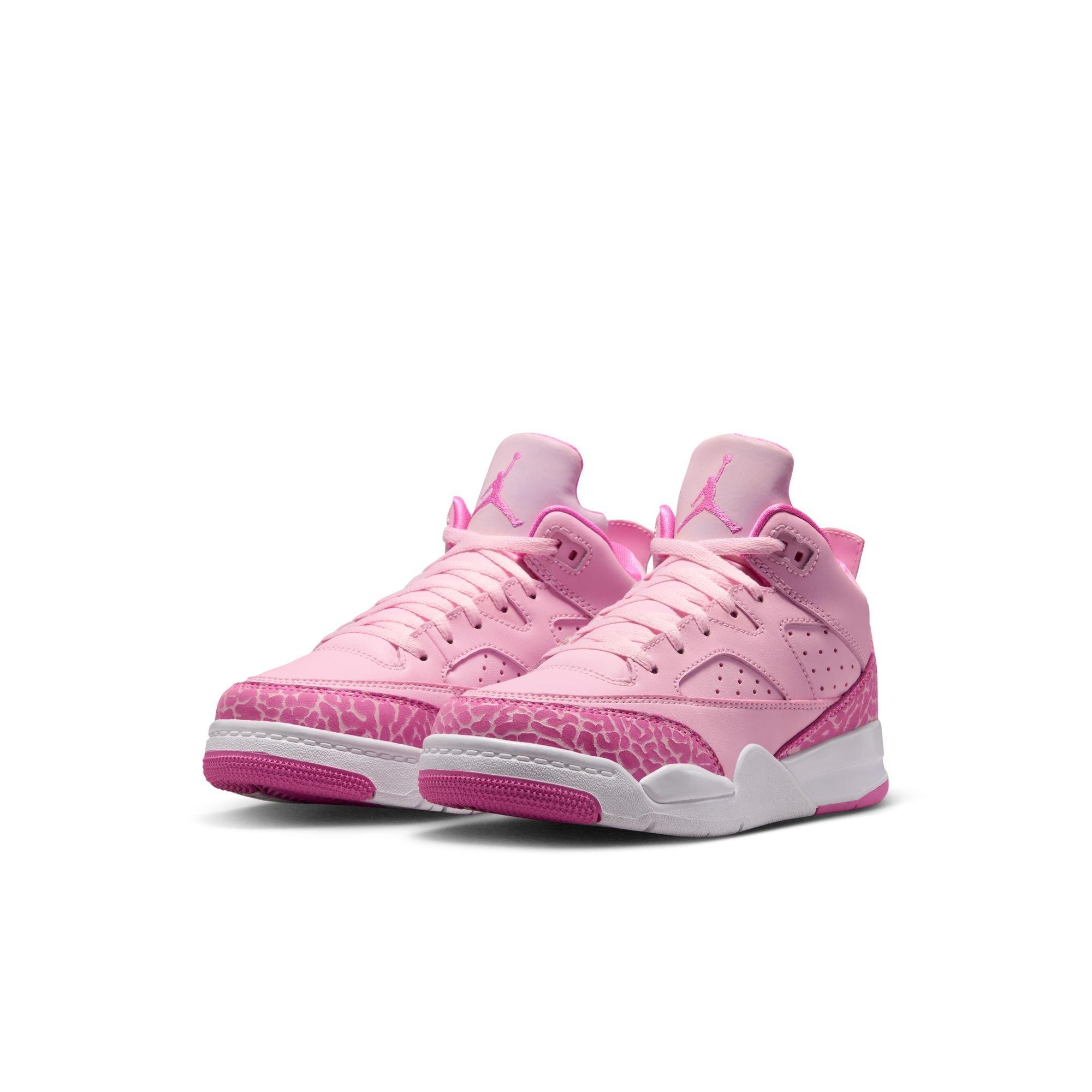 Jordan Son of Mars Low "Pink Foam/China Rose/White" Preschool Girls' Shoe - PINK Thumbnail View 5