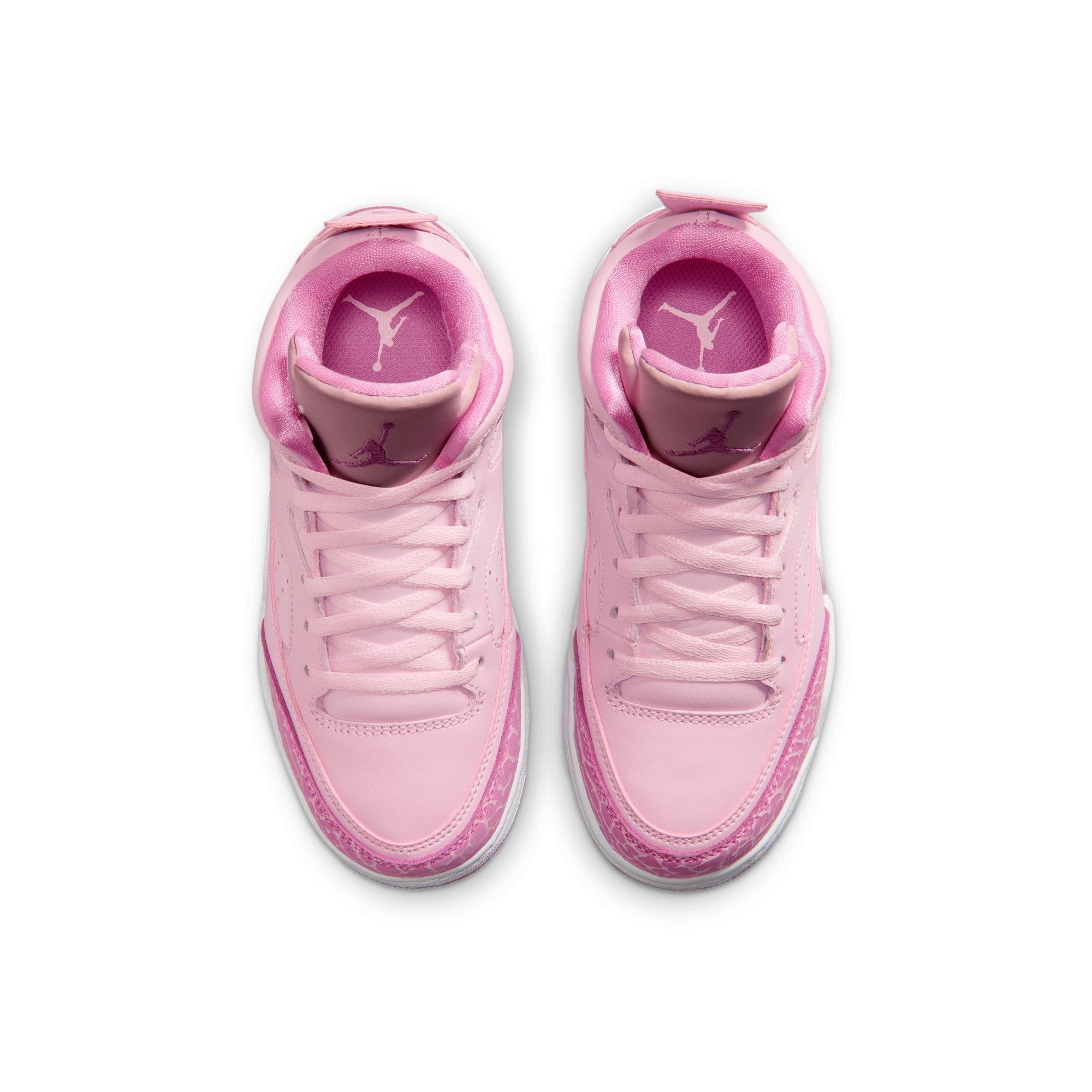 Jordan Son of Mars Low "Pink Foam/China Rose/White" Preschool Girls' Shoe - PINK Thumbnail View 6