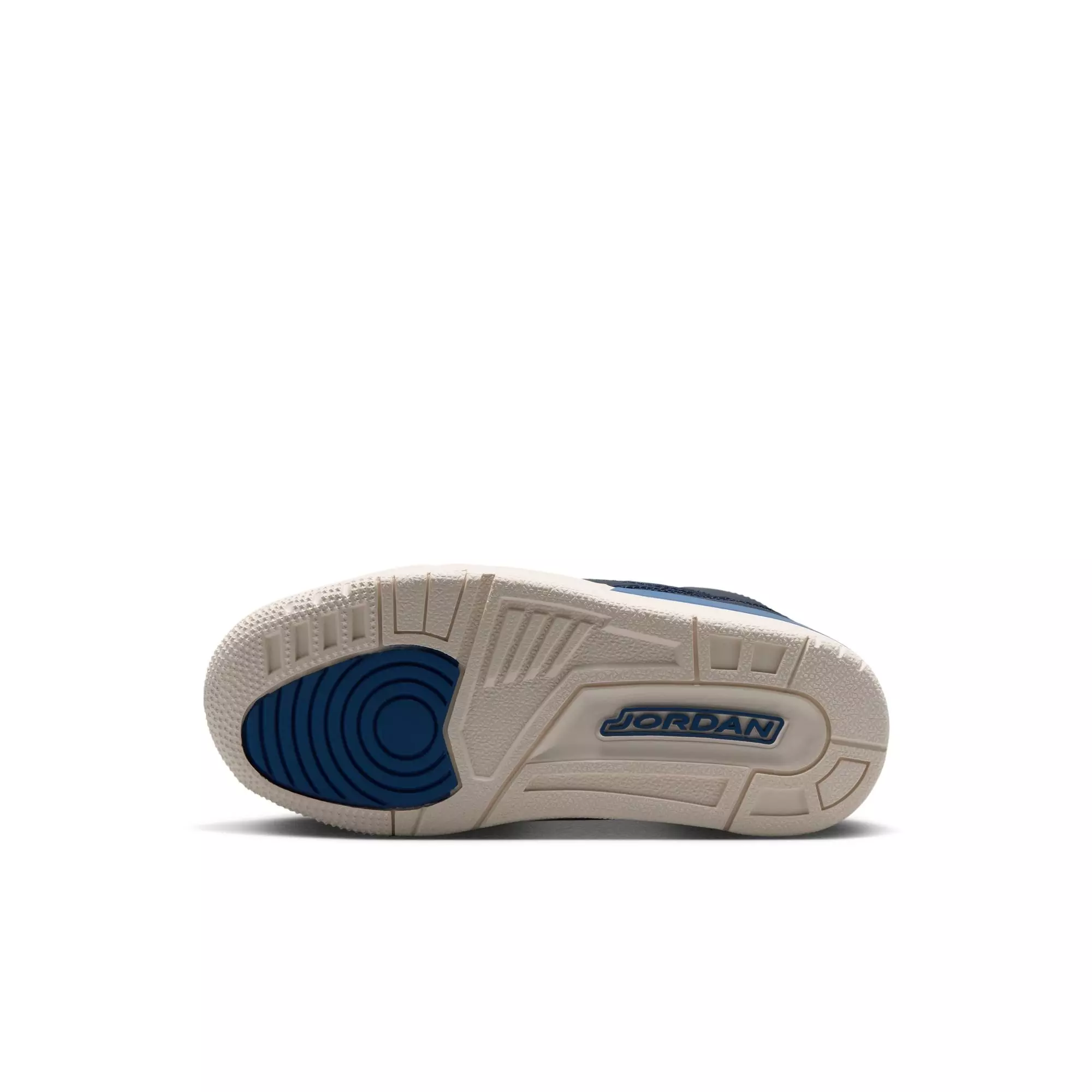 Jordan 3 Retro "Sports Renaissance" Preschool Kids' Shoe - OBSIDIAN/CHALK/TRACK RED
