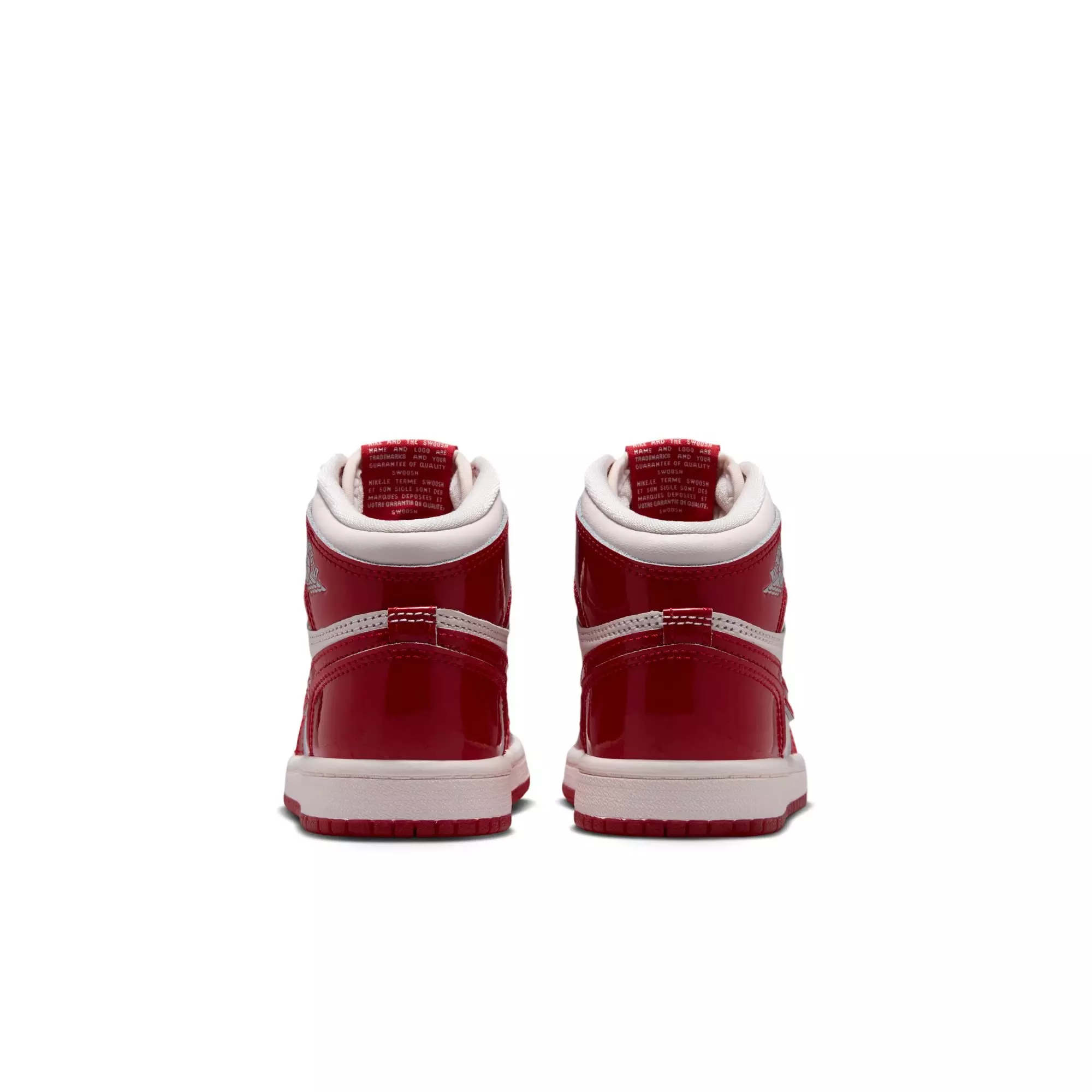 Jordan 1 Retro High OG "Nails & Grails" Preschool Kids' Shoe - UNIVERSITY RED/METALLIC SILVER