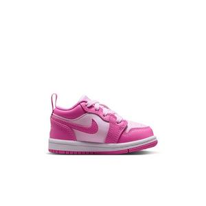 Jordan 1 Low "China Rose/Pink Foam/White" Toddler Girls' Shoe