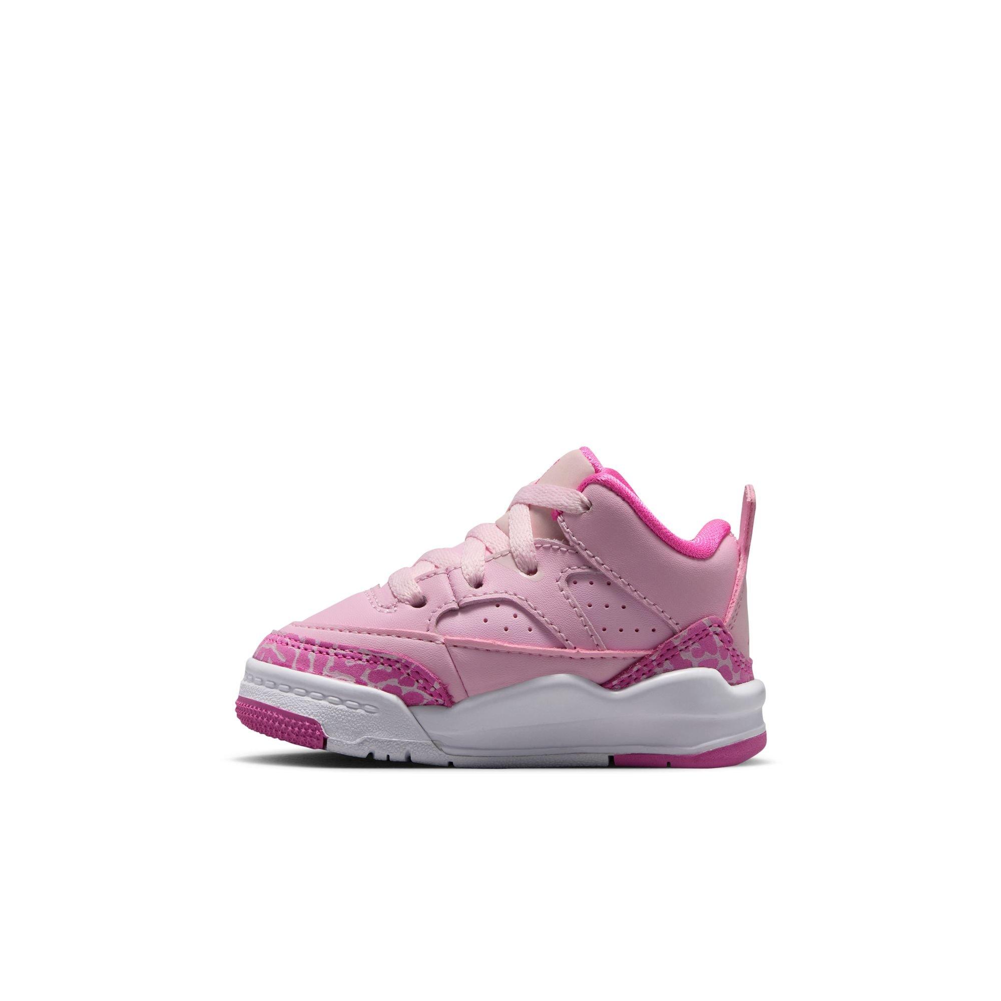 Jordan Son of Mars "Pink Foam/China Rose/White" Toddler Girls' Shoe - PINK