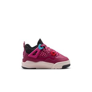 Jordan 4 Retro "She's A Star" Toddler Girls' Shoe - SWEET BEET/DESERT PINK/OFF NOIR/CHALK