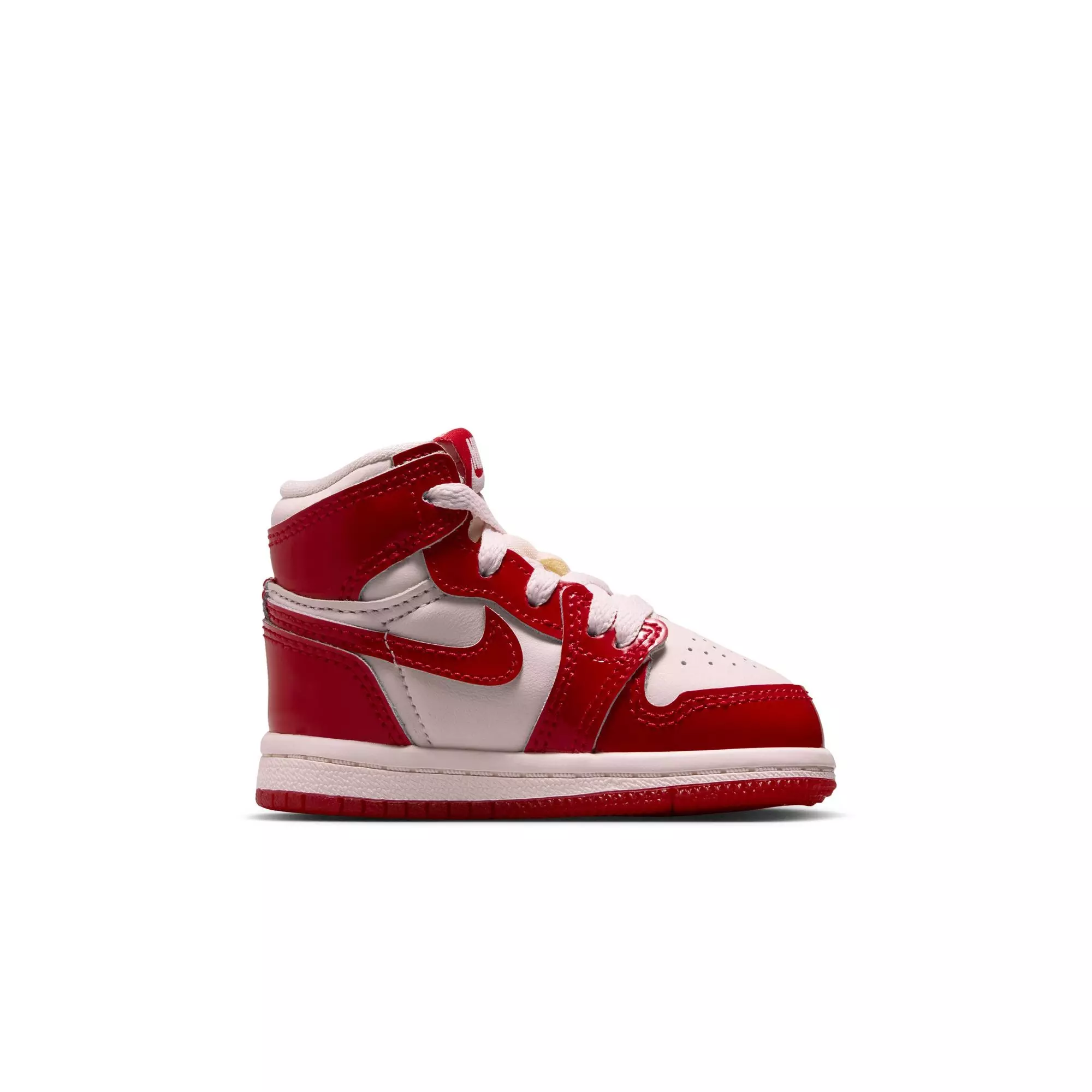Jordan 1 Retro High OG "Nails & Grails" Toddler Kids' Shoe - UNIVERSITY RED/METALLIC SILVER