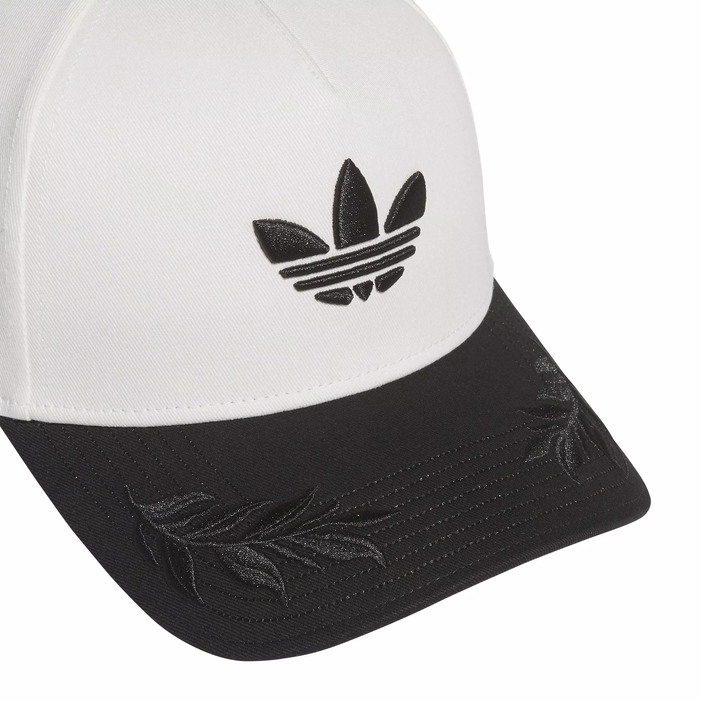 adidas Men's Ace Trefoil Snapback Hat - Black - BLACK