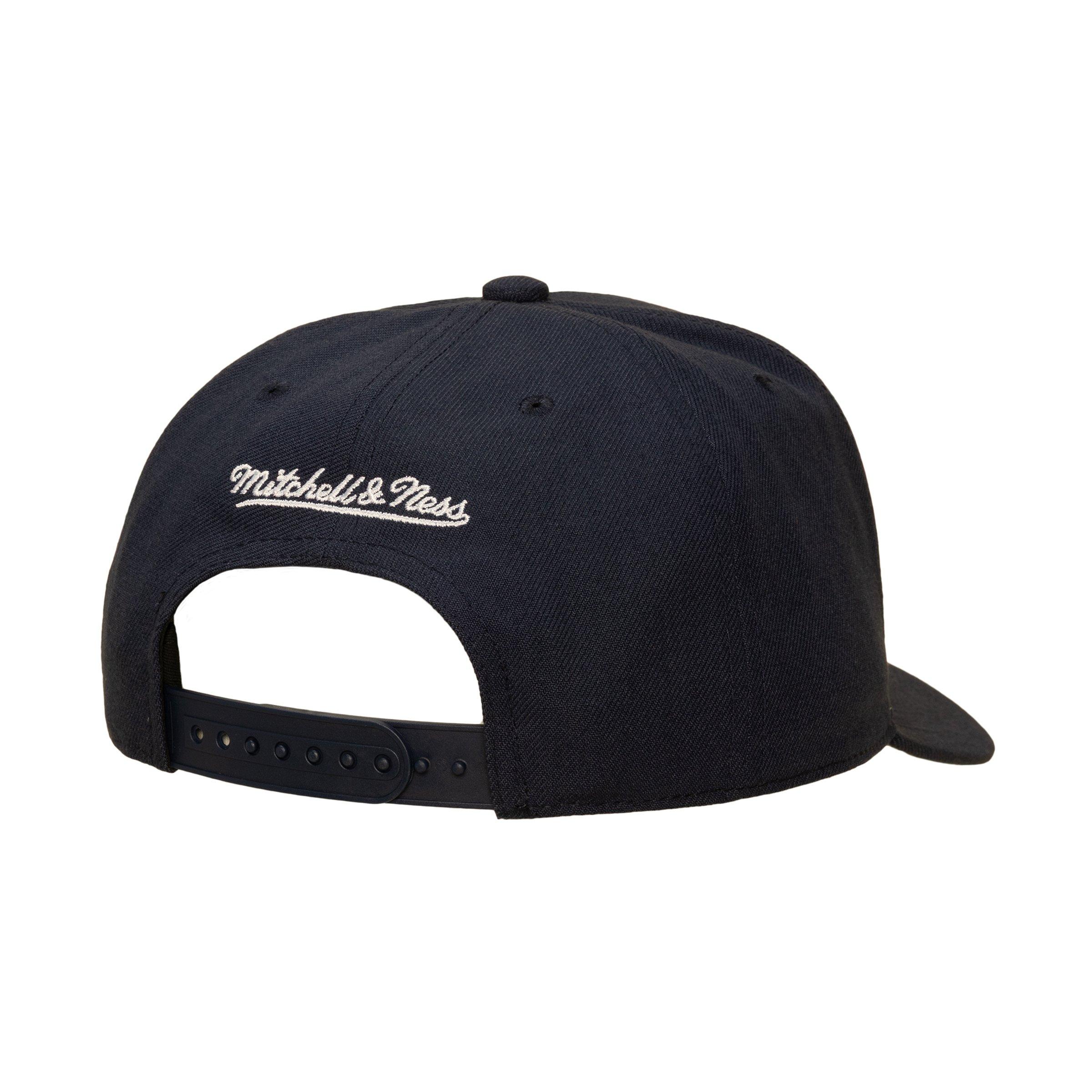Mitchell &amp; Ness Houston Astros Front Pitch Navy Snapback Hat