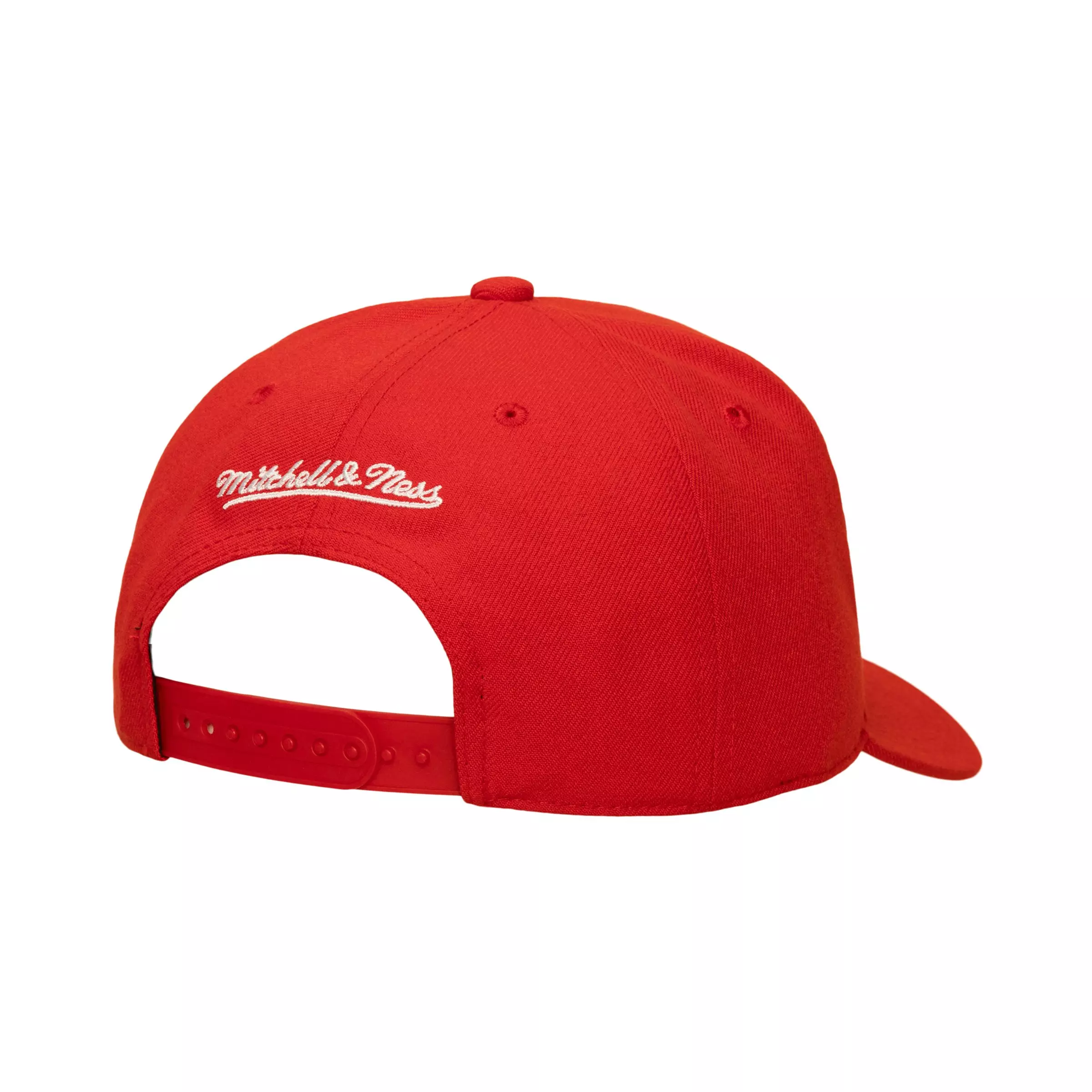 Mitchell & Ness St. Louis Cardinals Front Pitch Snapback Hat  -  Red - RED