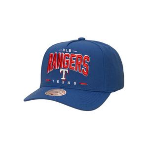 Mitchell & Ness Texas Rangers Front Pitch Snapback Hat - Royal