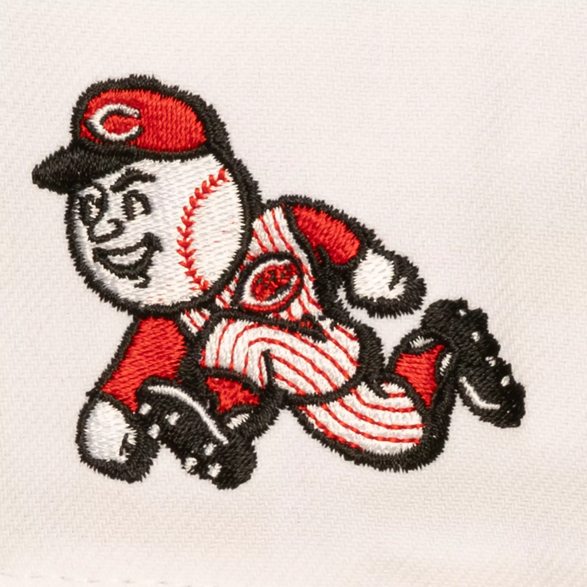Mitchell & Ness Cincinnati Reds Bill Smack Snapback Hat  -  White/Red - WHITE/RED