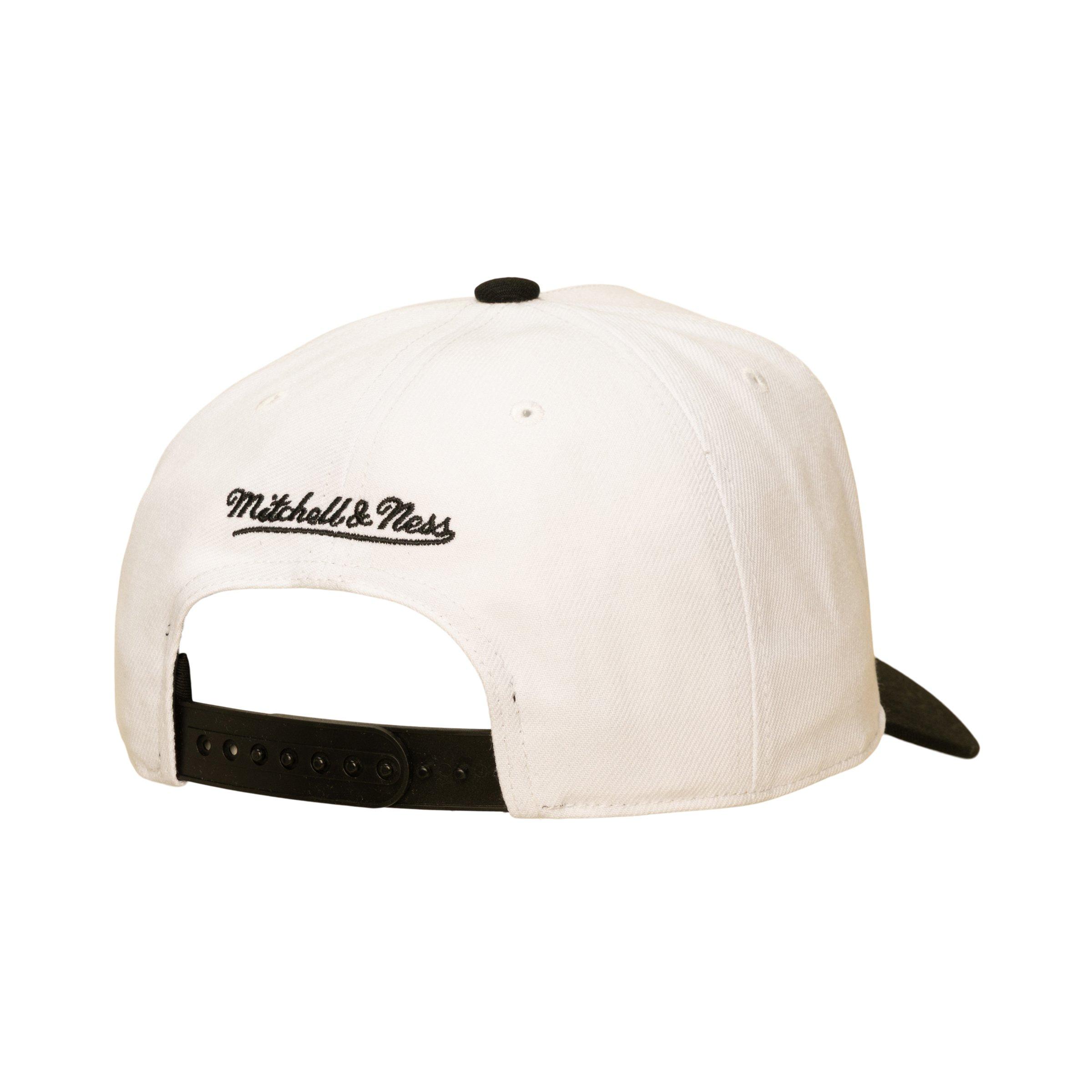 Mitchell & Ness Chicago White Sox Bill Smack White/Black Snapback Hat