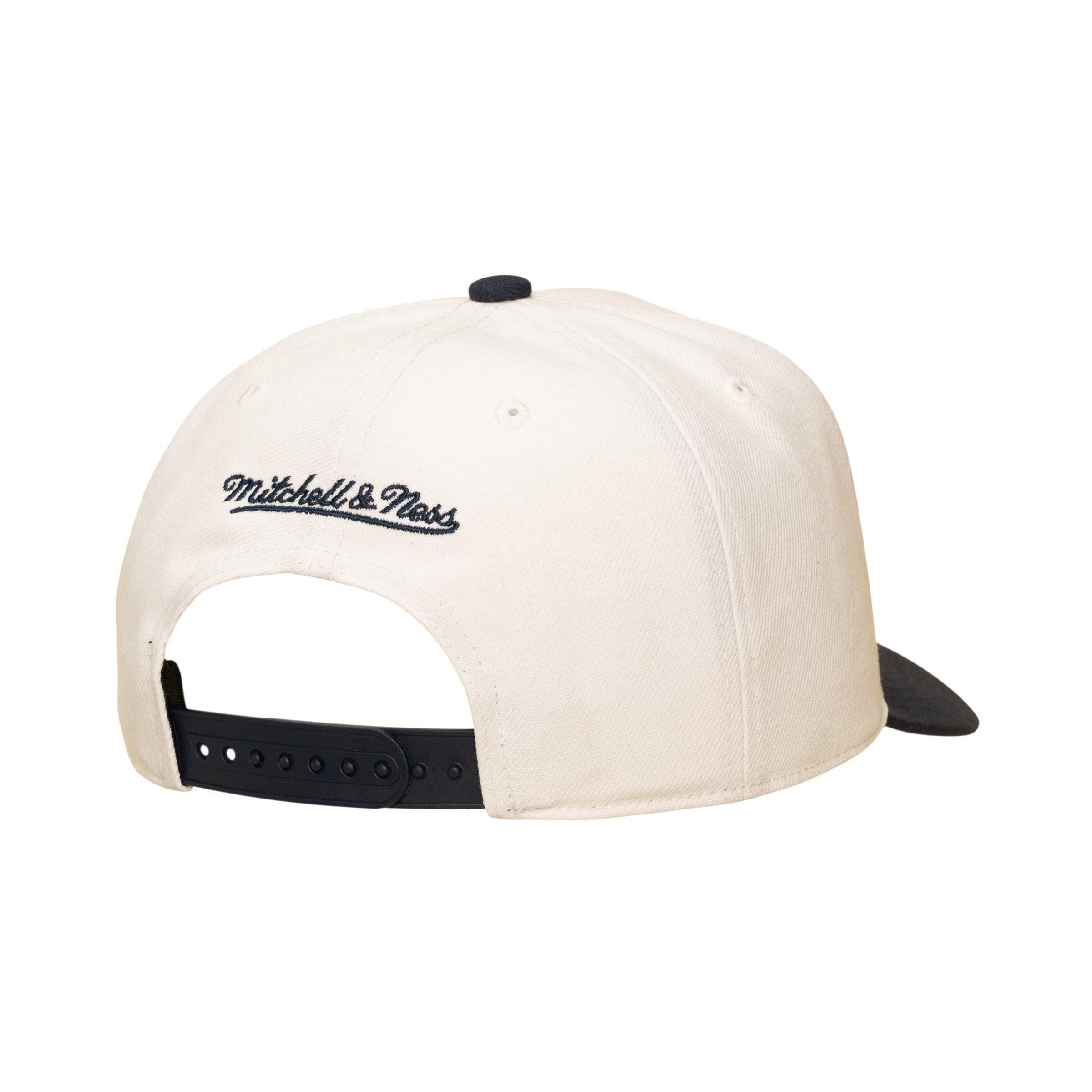 Mitchell & Ness Houston Astros Bill Smack White/Blue Snapback Hat