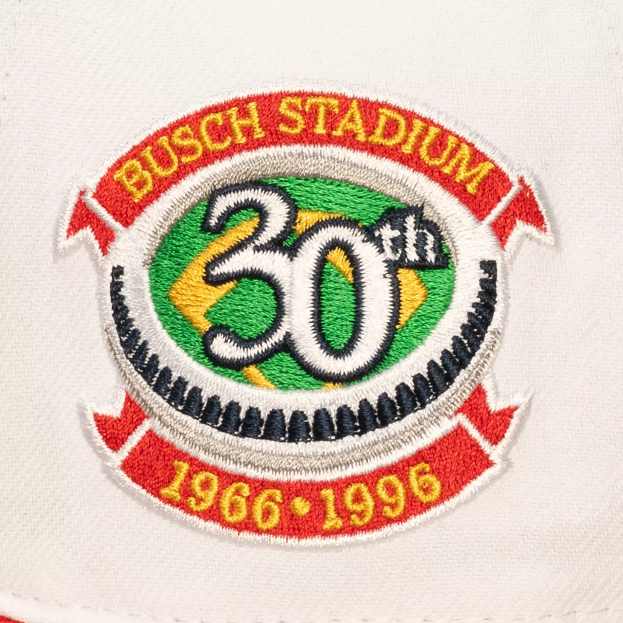 Mitchell & Ness St. Louis Cardinals Bill Smack Snapback Hat  -  White/Red - WHITE/RED