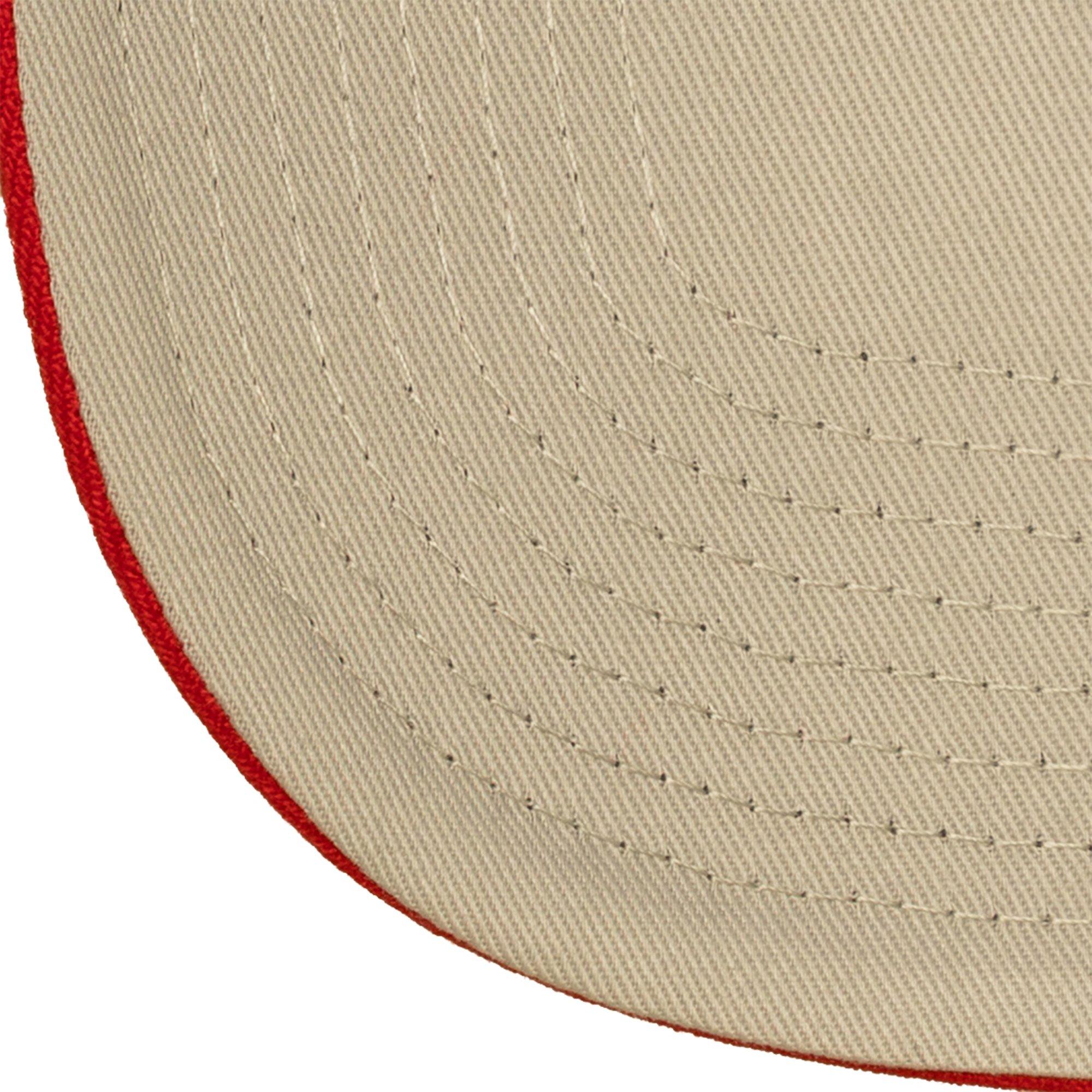 Mitchell & Ness St. Louis Cardinals Bill Smack Snapback Hat - White/Red - WHITE/RED Thumbnail View 4